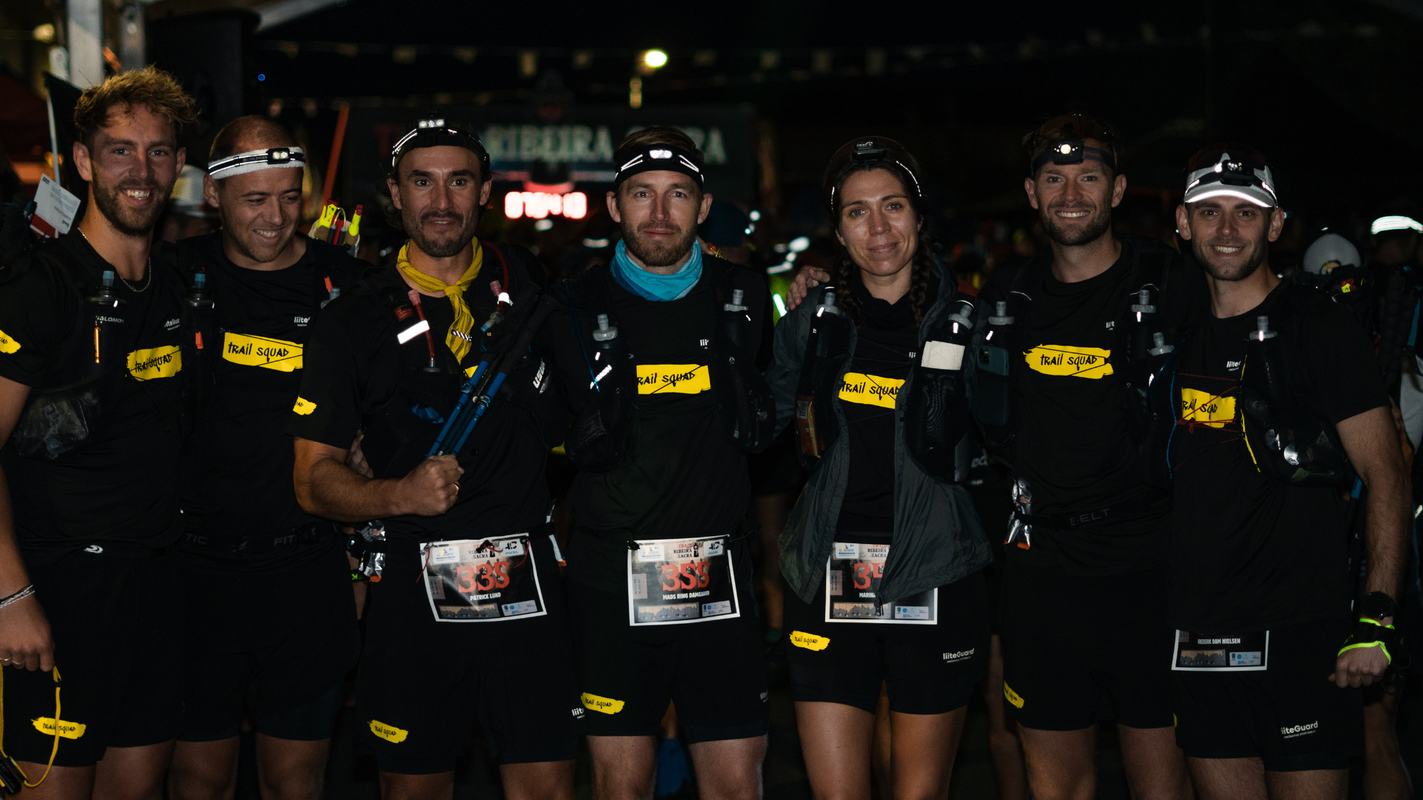 trail squad på tur til Spanien iført liiteGuard løbetøj