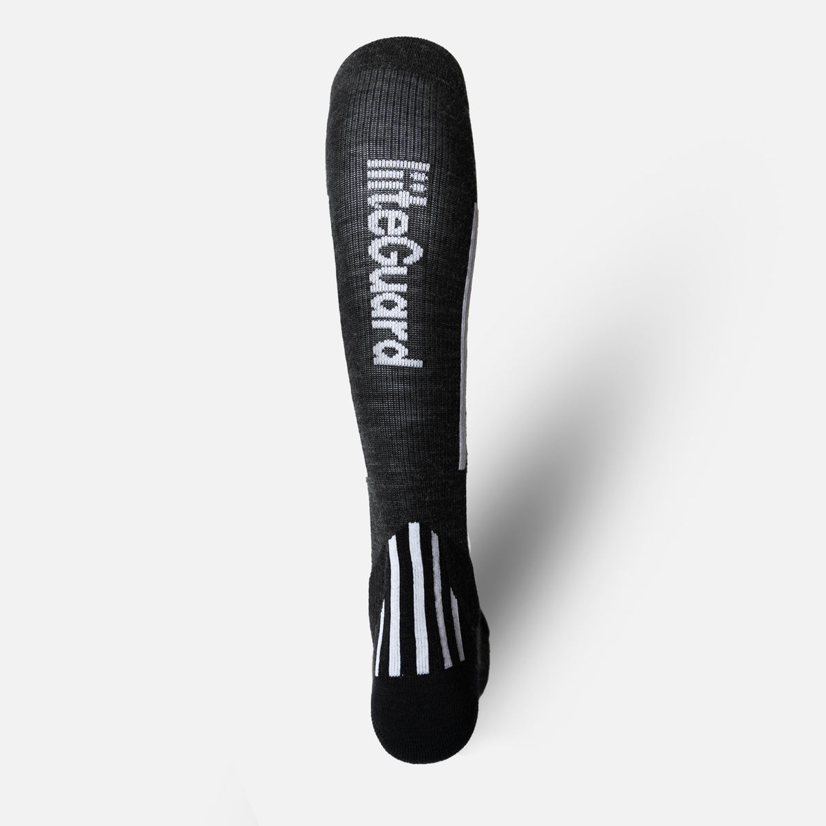 liiteGuard ALPINE CORE SKI SOCKS Lange strømper Dark Grey Melange/Black