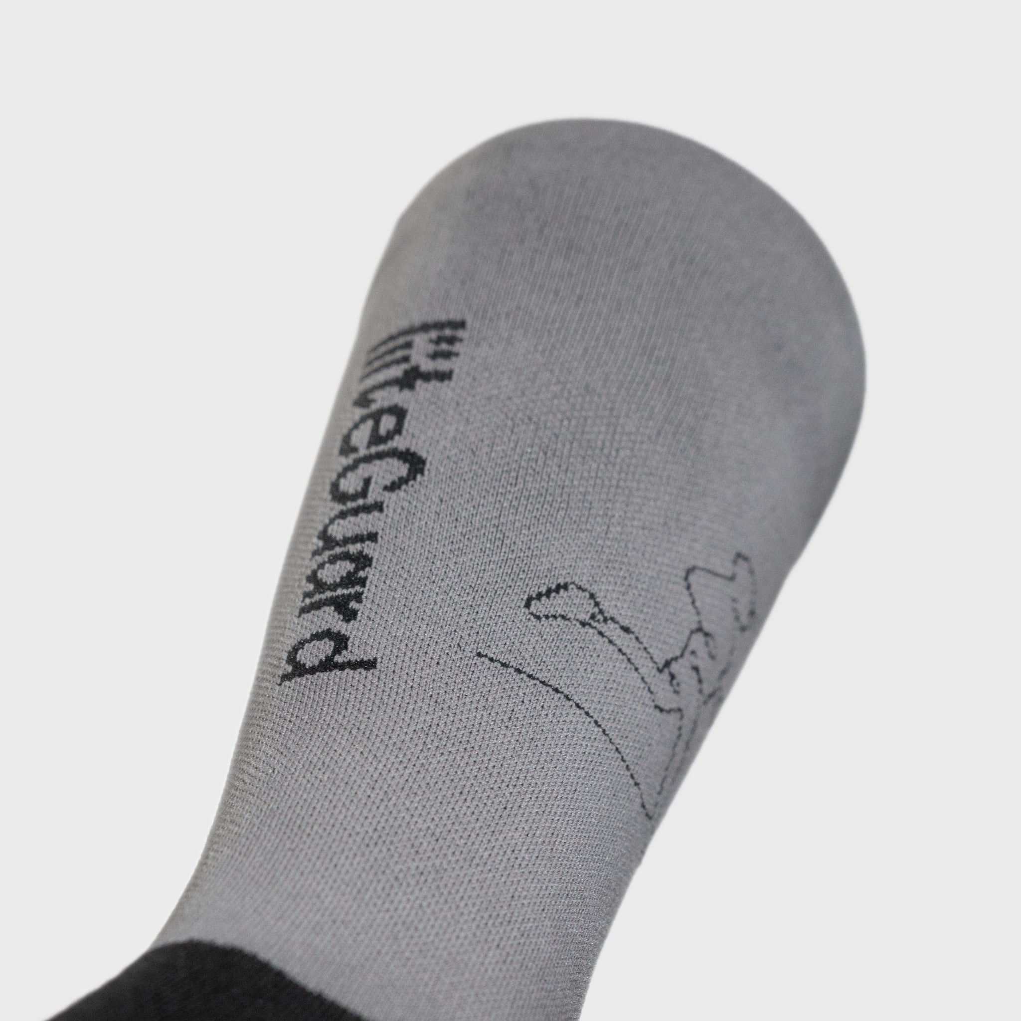 liiteGuard EVERYDAY MERINO SOCK Mellemlange strømper Black/Grey