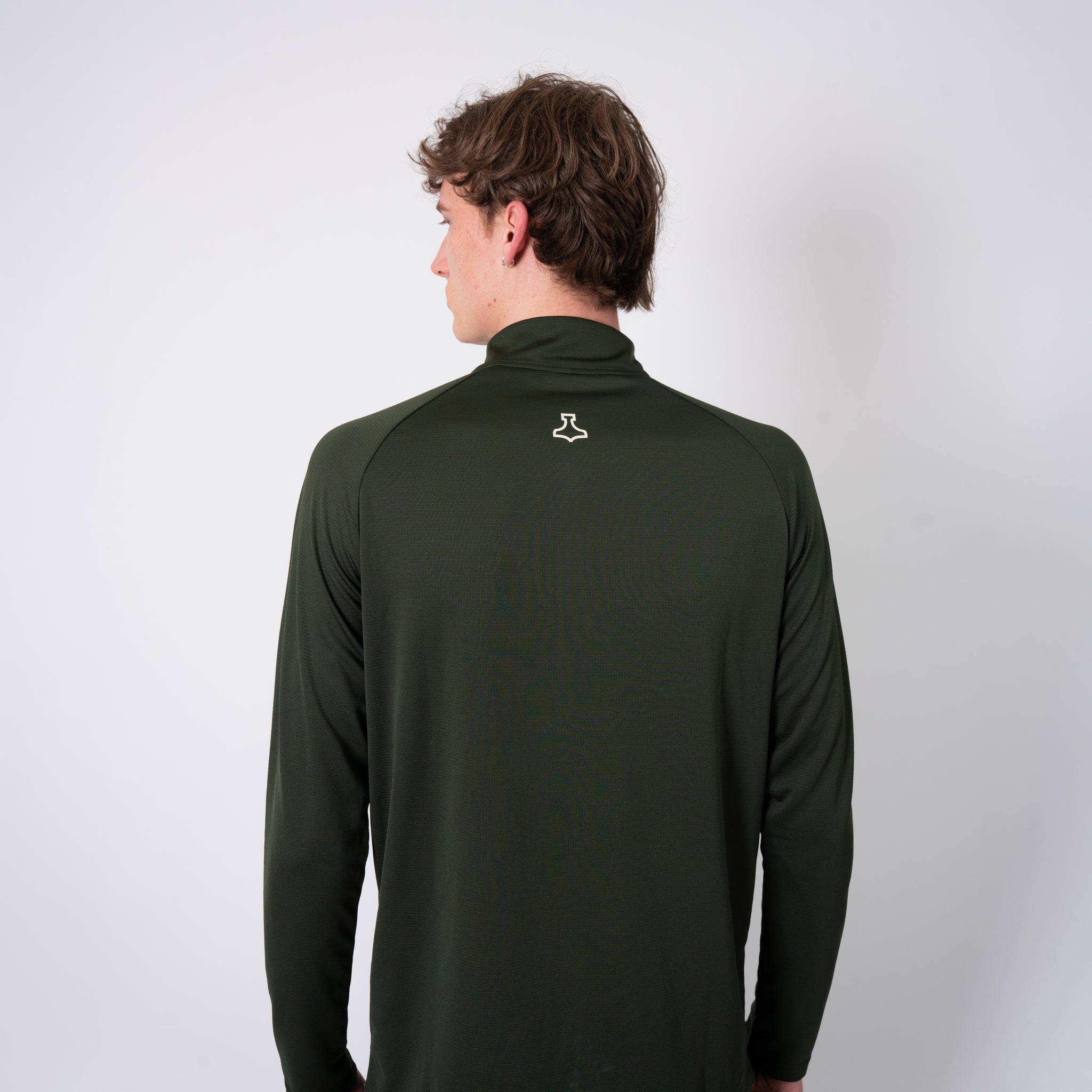 liiteGuard GROUND-TECH 1/4 ZIP SHIRT (MEN) Zippers Army green