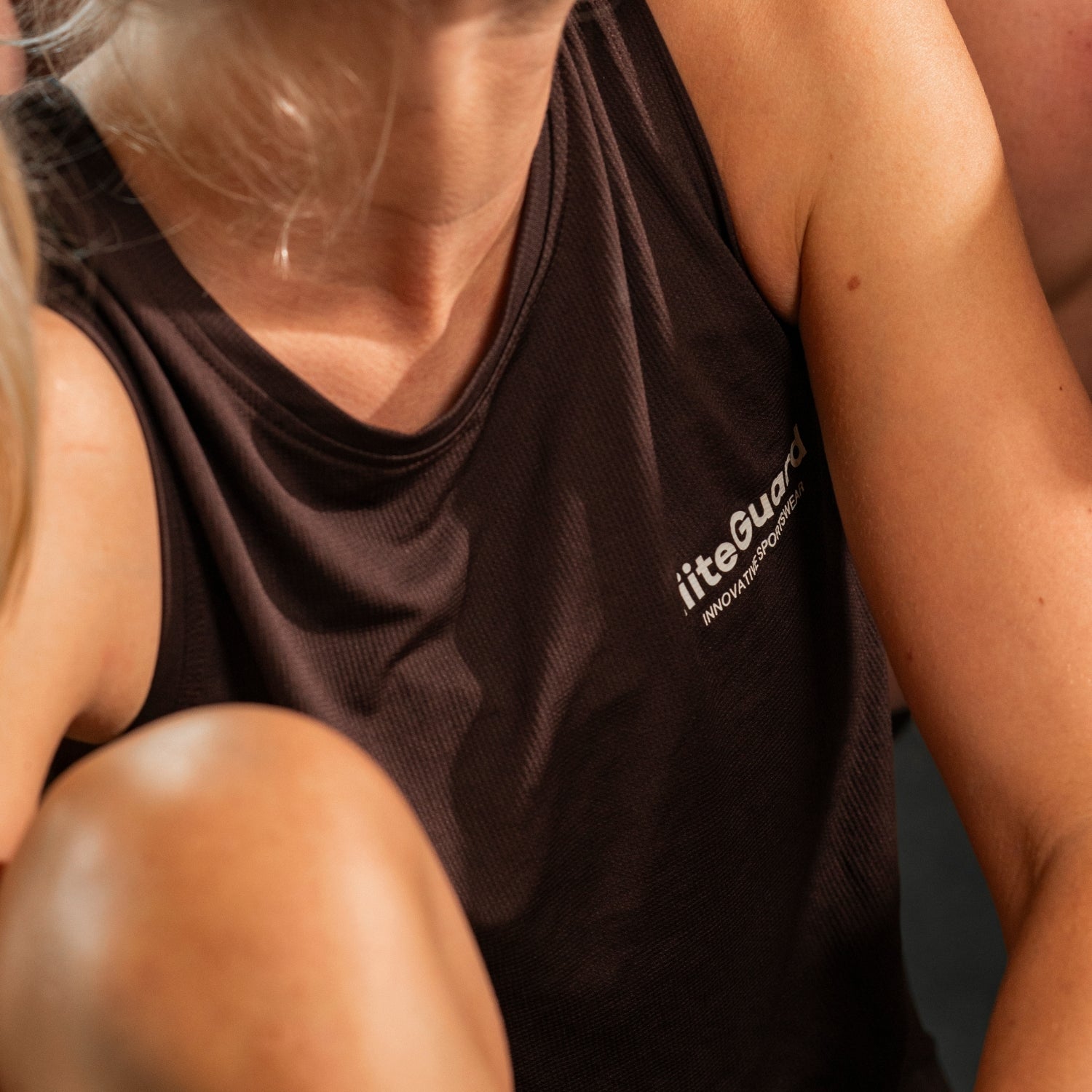 liiteGuard GROUND-TECH SINGLET (WOMEN) Singlet Coffee Bean
