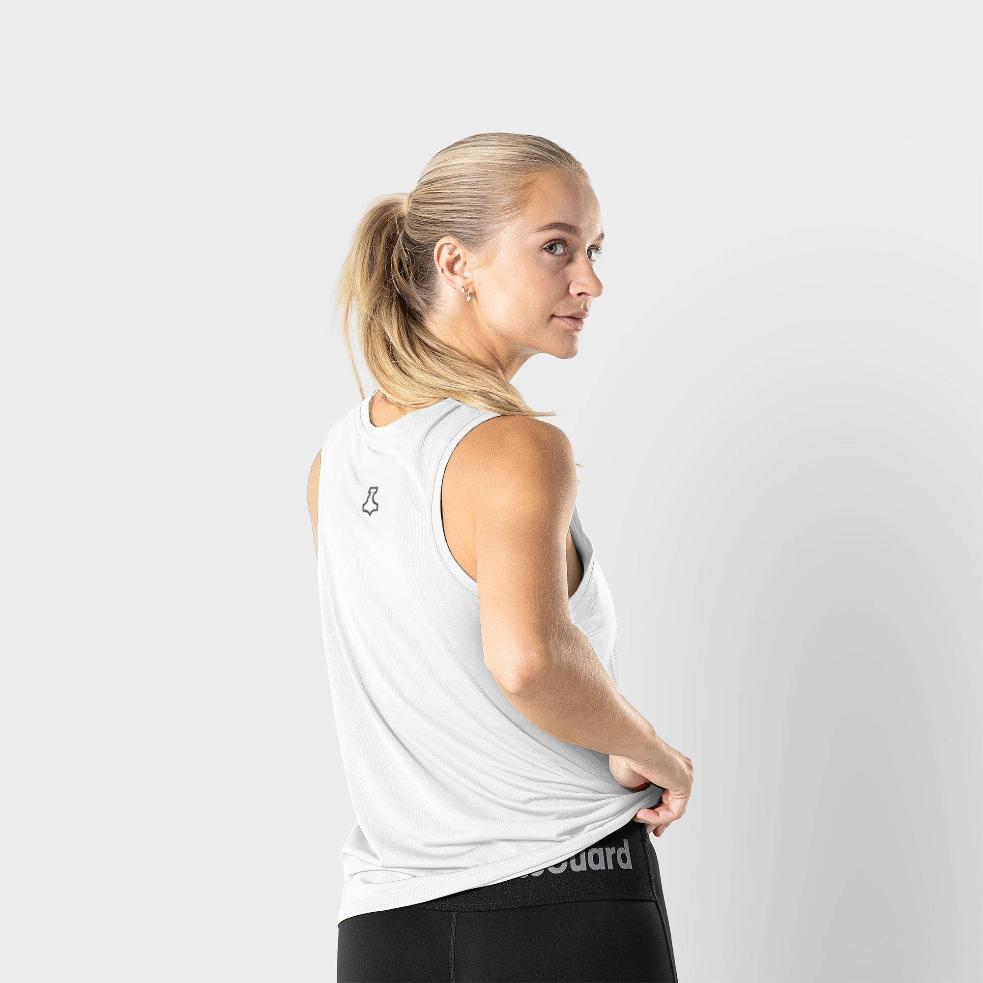 liiteGuard GROUND-TECH SINGLET (WOMEN) Singlet White