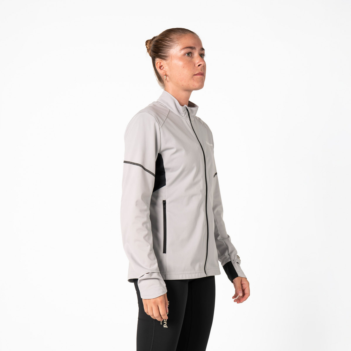 liiteGuard HYDRO-TECH RUNNING JACKET (WOMEN) Jacket Light Grey
