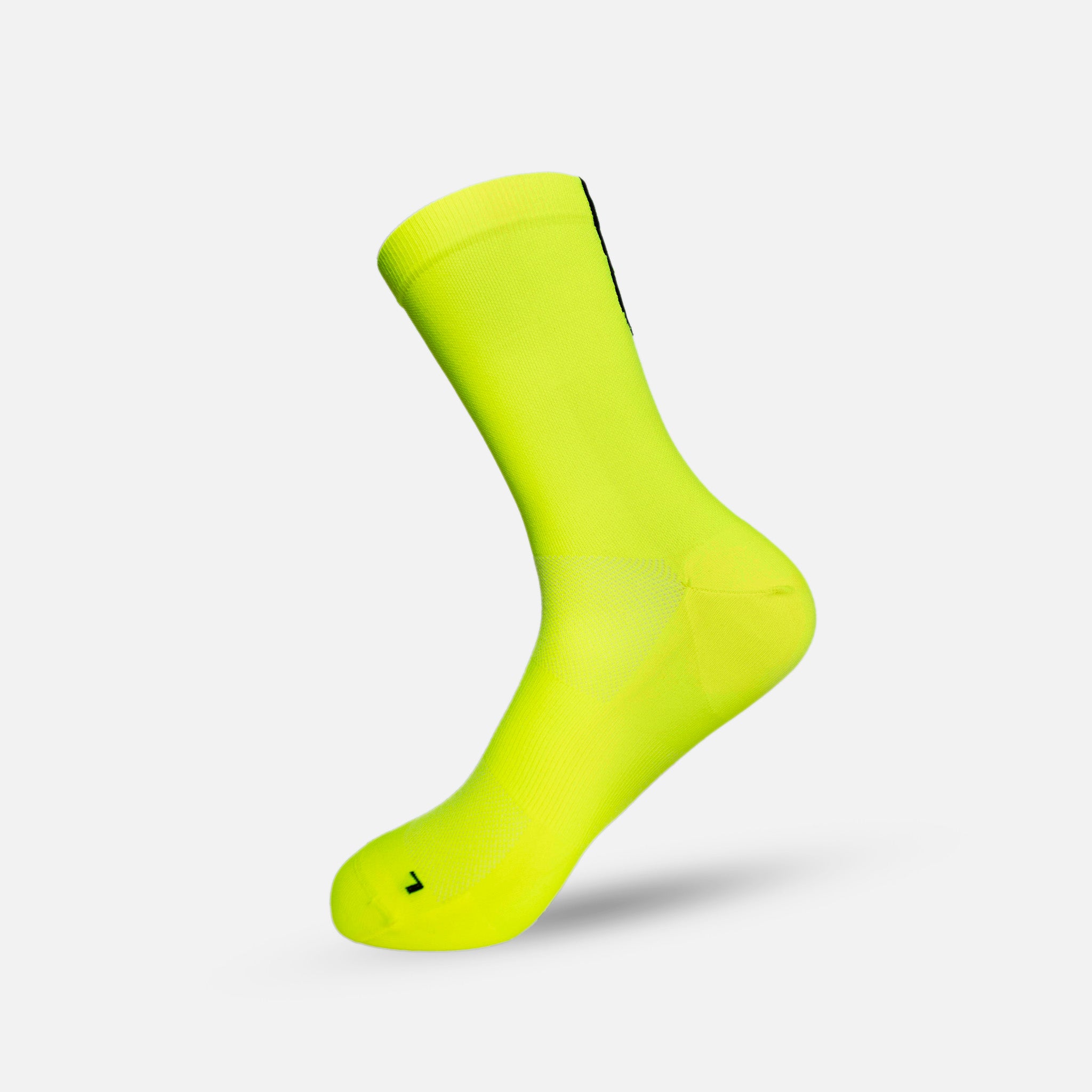 liiteGuard HYPERLIGHT CREW SOCK 2-PACK Mellemlange strømper Neon Yellow
