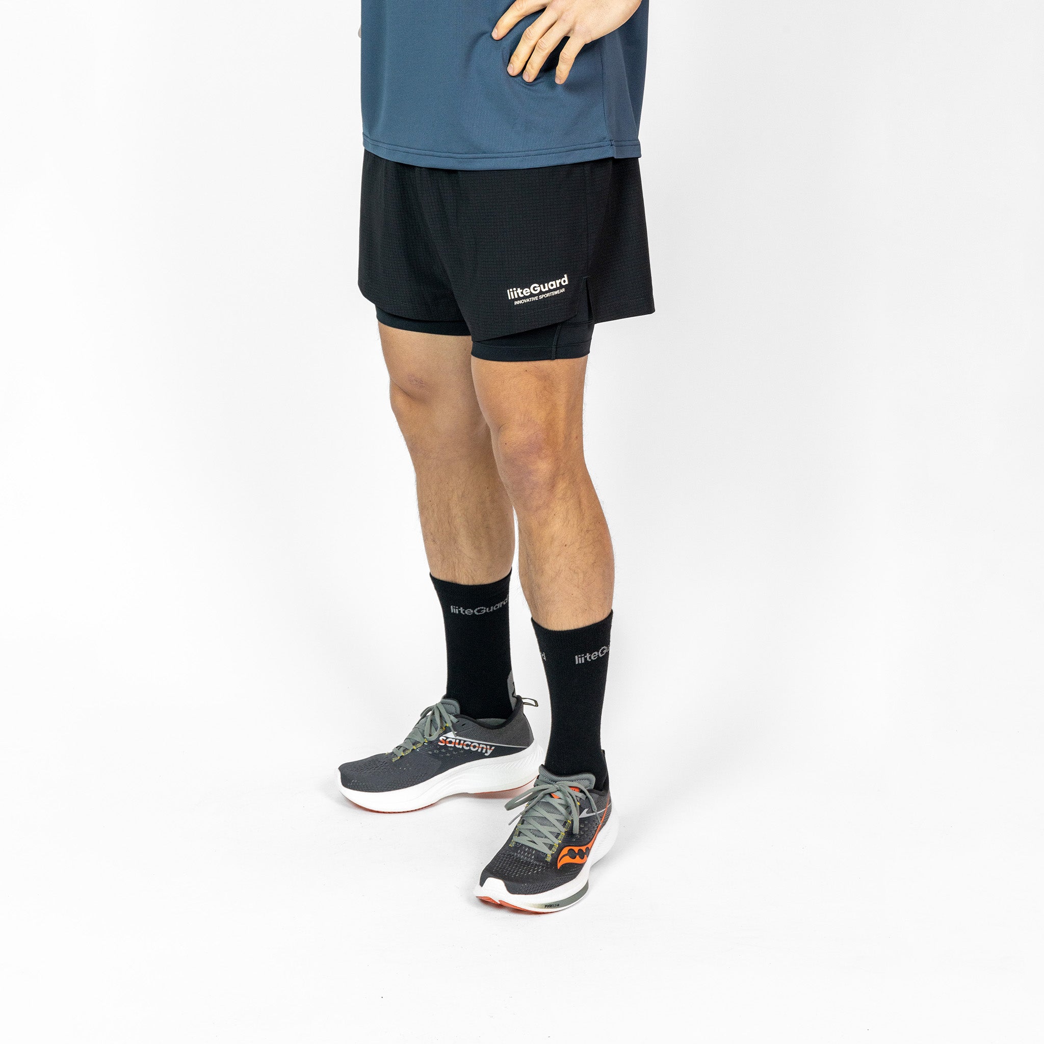 liiteGuard MERINO PRO-TECH SOCK Mellemlange strømper Black