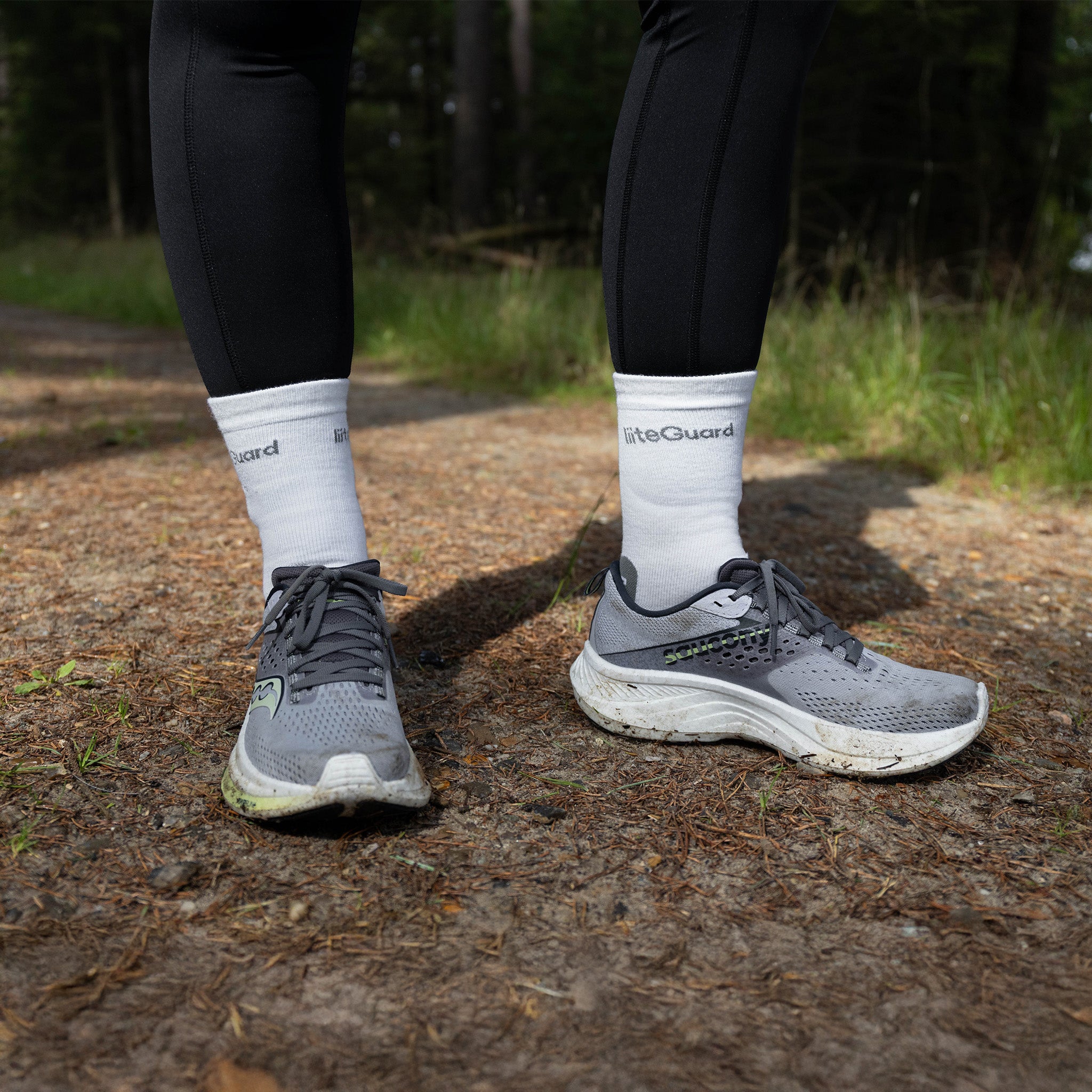 liiteGuard MERINO PRO-TECH SOCK Mellemlange strømper Off White