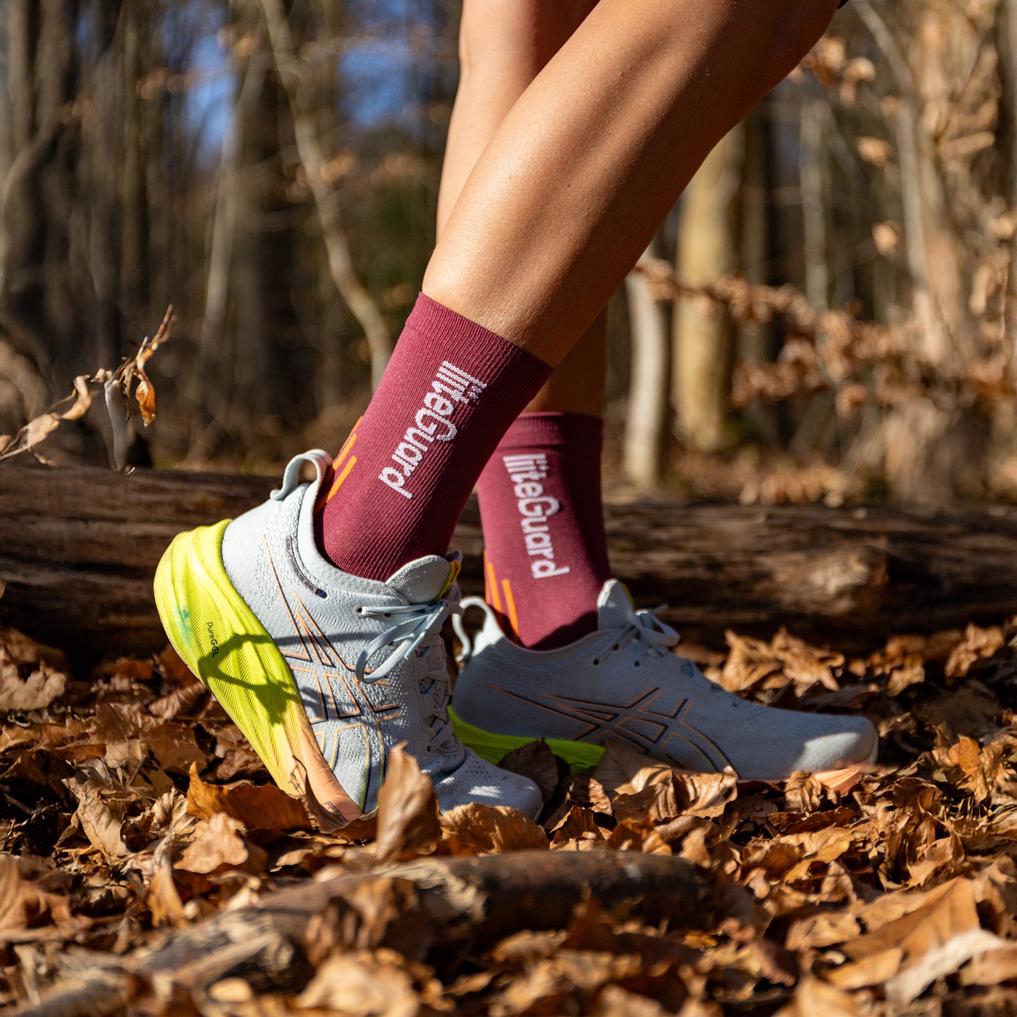 liiteGuard PRO-TECH LG SOCK Mellemlange strømper Bordeaux