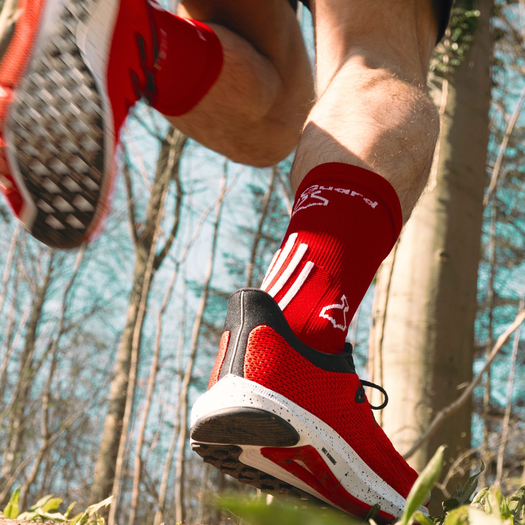 liiteGuard PRO-TECH SOCK Mellemlange strømper Red