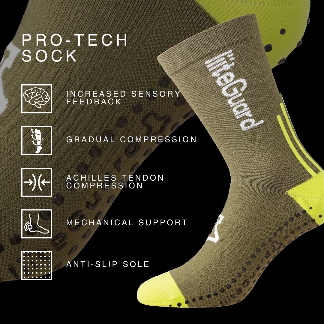 liiteGuard PRO-TECH LG SOCK Mellemlange strømper Dusty Green