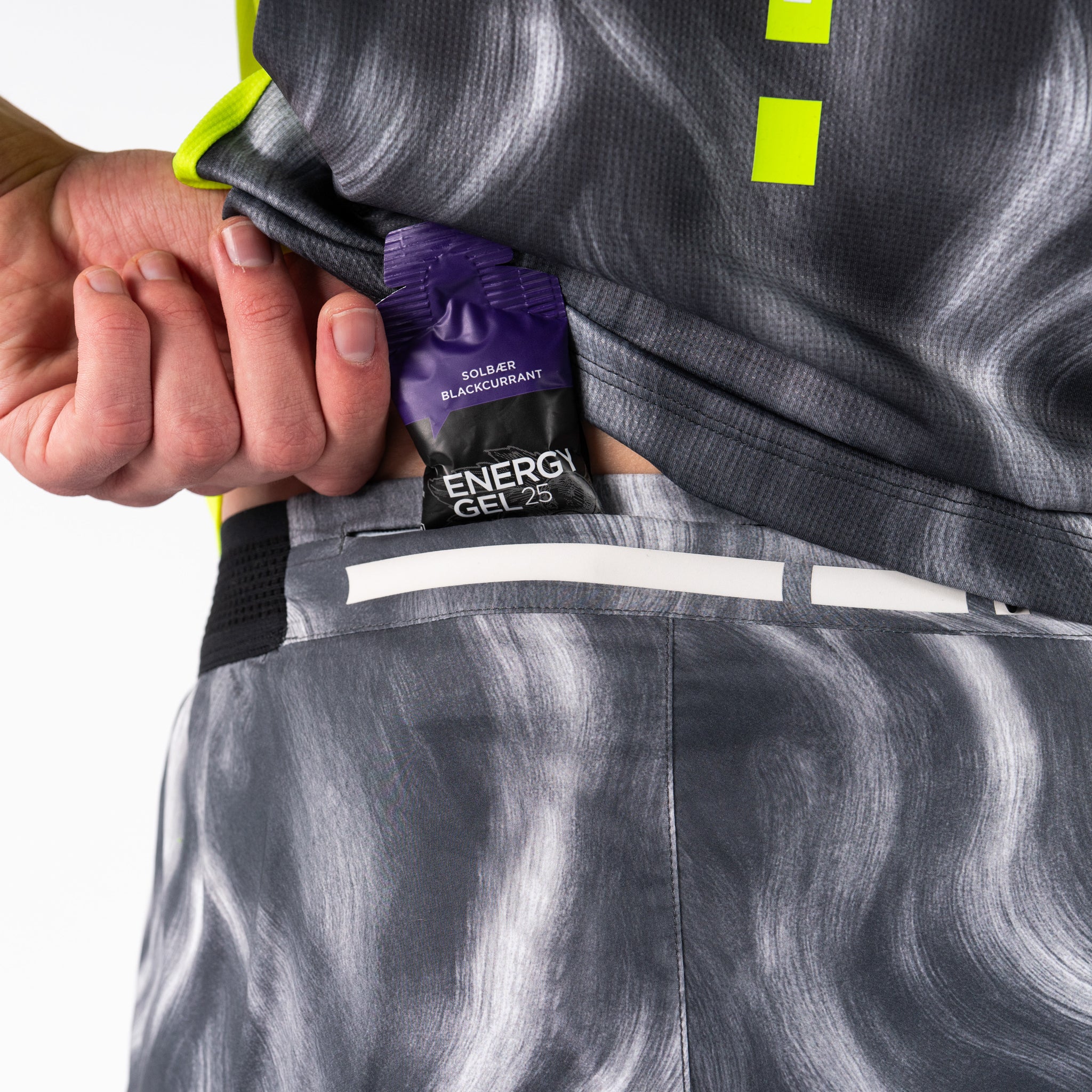 liiteGuard RACE SPLIT SHORTS (MEN) Shorts Grey AOP