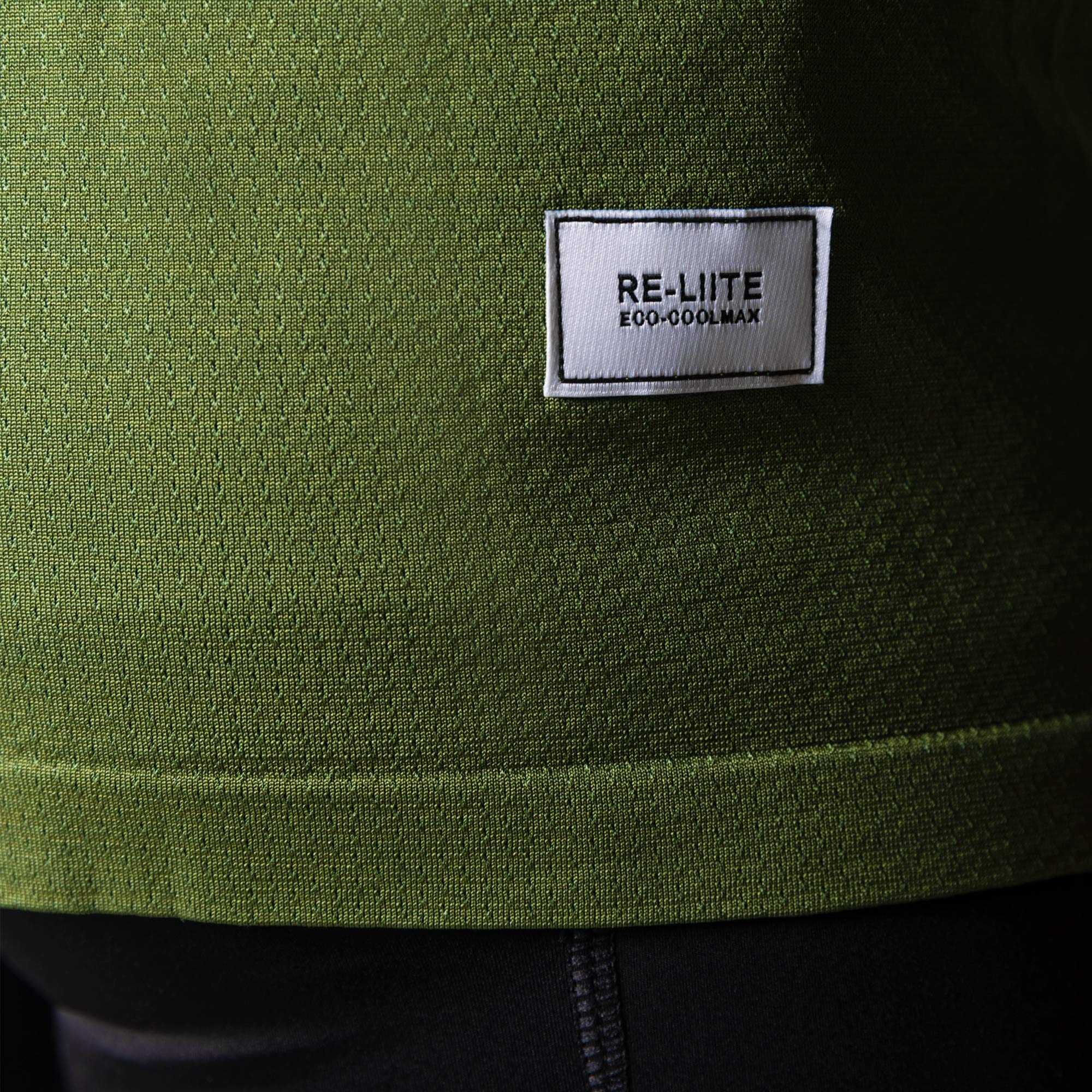 Liiteguard RE-LIITE 1/4 ZIP TRØJE (Herre) Zippers GRØN
