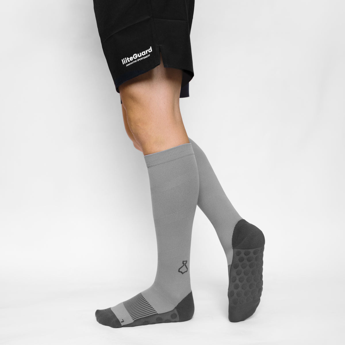 liiteGuard RECOVERY SOCKS Lange strømper Grey