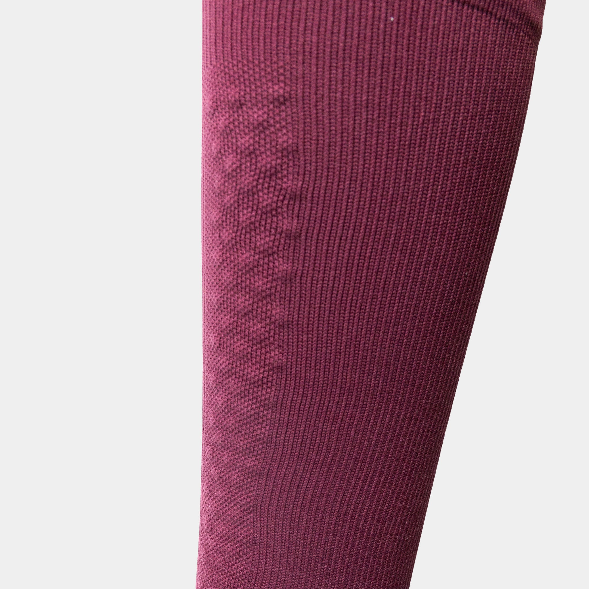 liiteGuard SHIN-TECH GRIP RUNNING SOCK Lange strømper Bordeaux