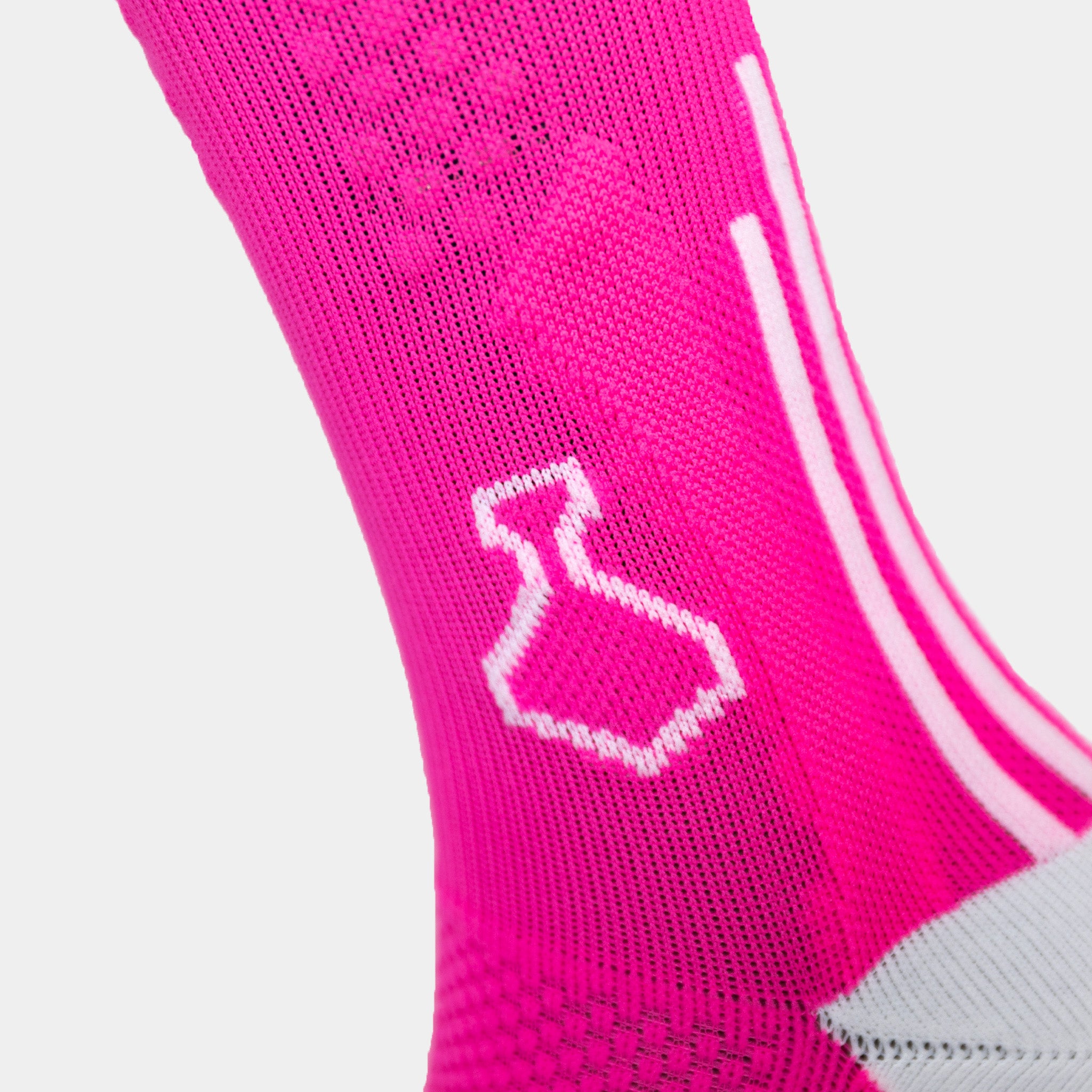 liiteGuard SHIN-TECH GRIP RUNNING SOCK Lange strømper Pink