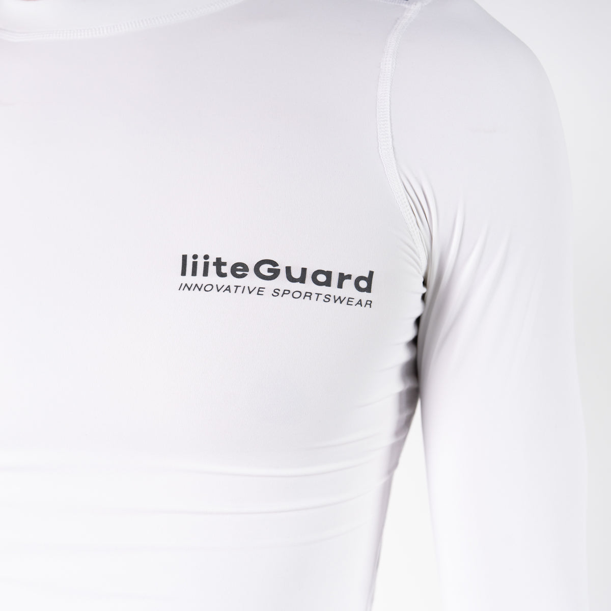 liiteGuard SPINE-TECH BASELAYER LS (MEN) Baselayer White