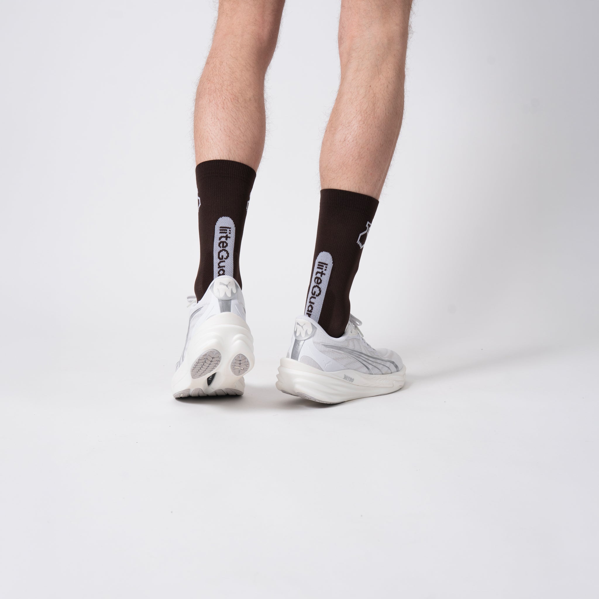 liiteGuard ULTRALIGHT SOCK Mellemlange strømper Coffee Bean