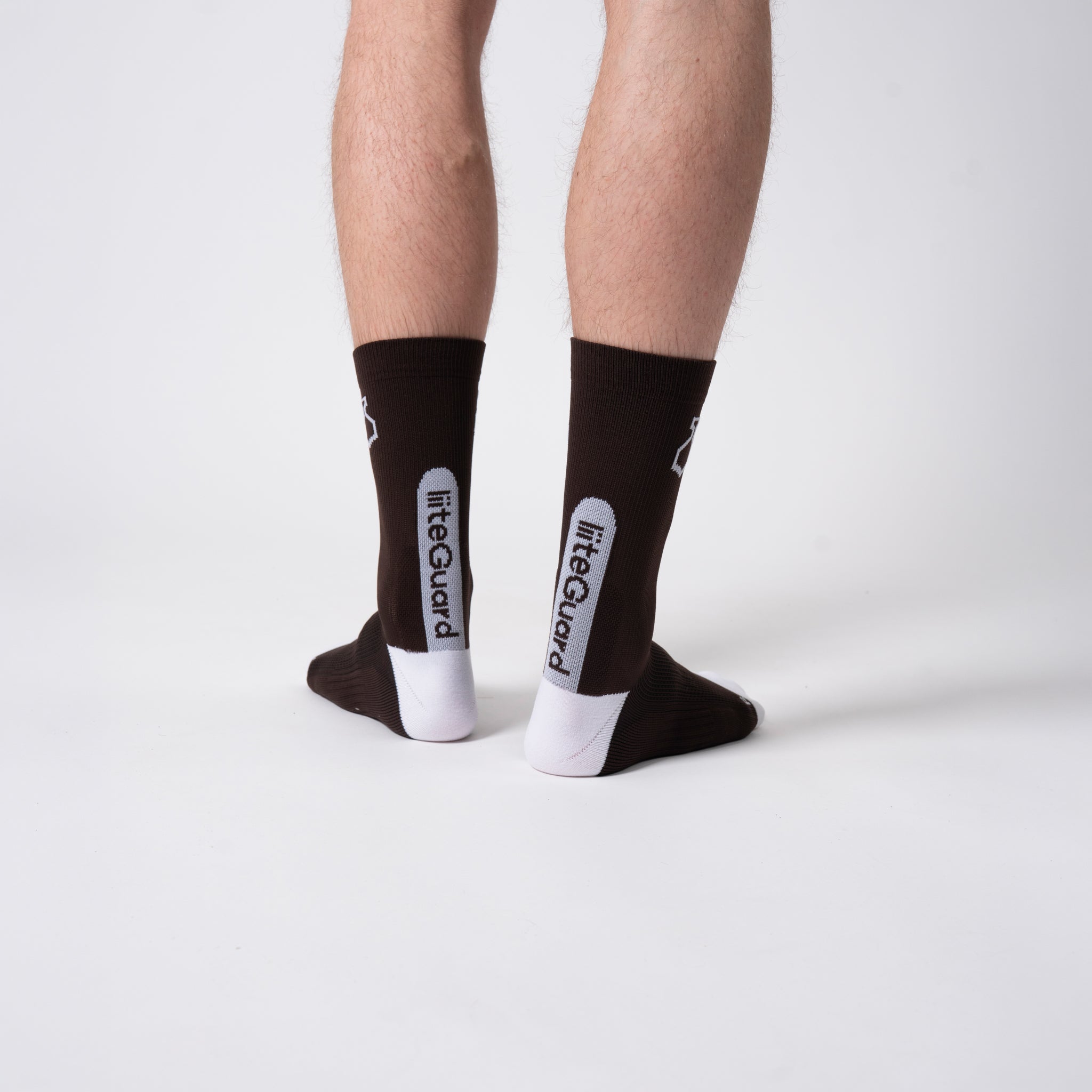 liiteGuard ULTRALIGHT SOCK Mellemlange strømper Coffee Bean