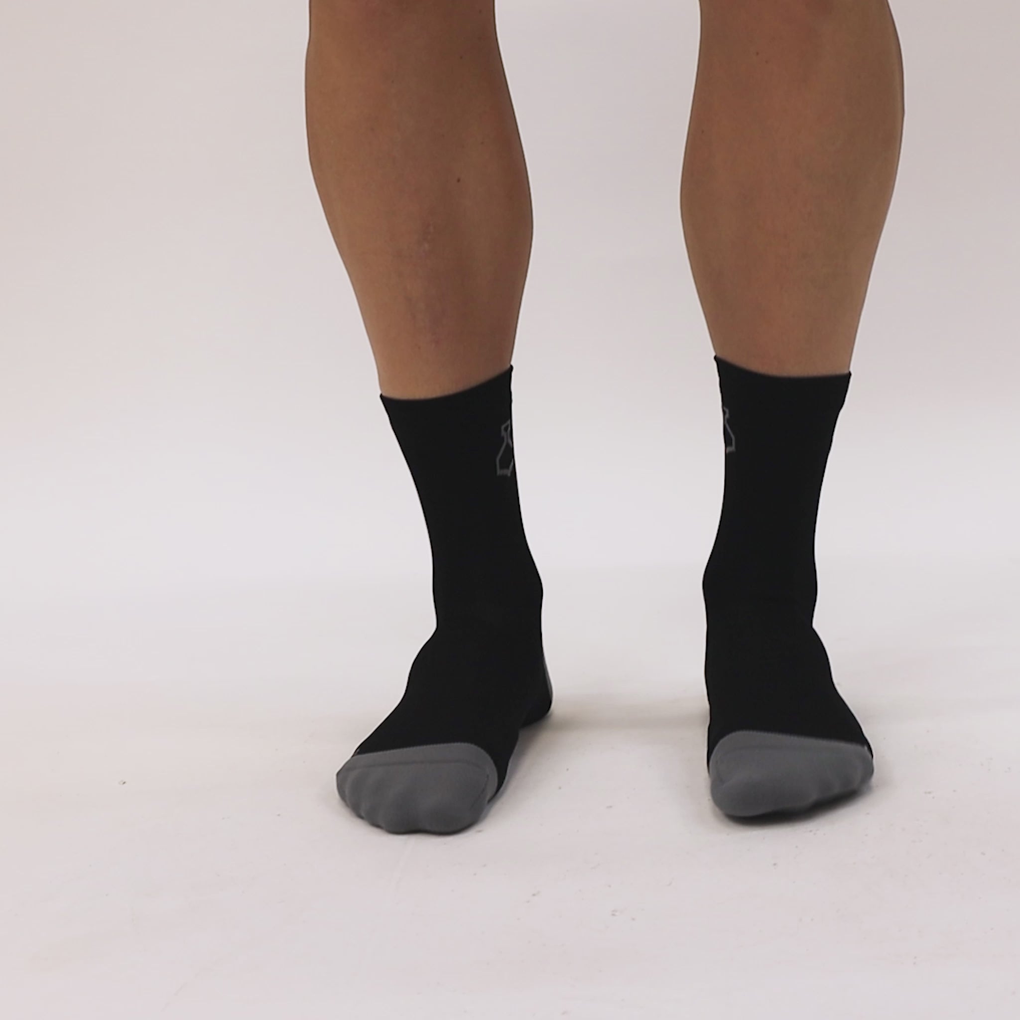 liiteGuard ULTRALIGHT SOCK Mellemlange strømper Black