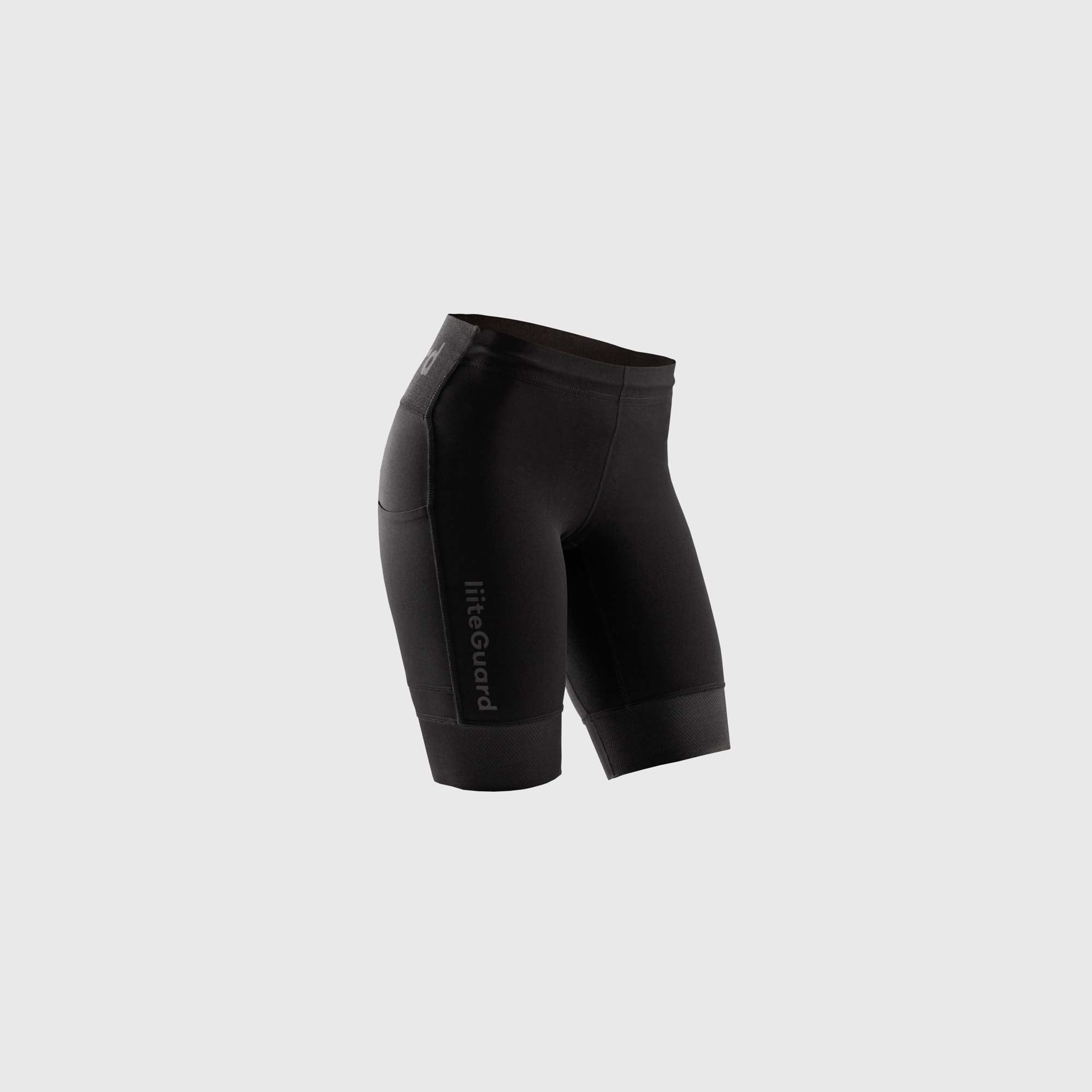 liiteGuard GLU-TECH INFINITY TIGHTS (WOMEN) Short tights Black