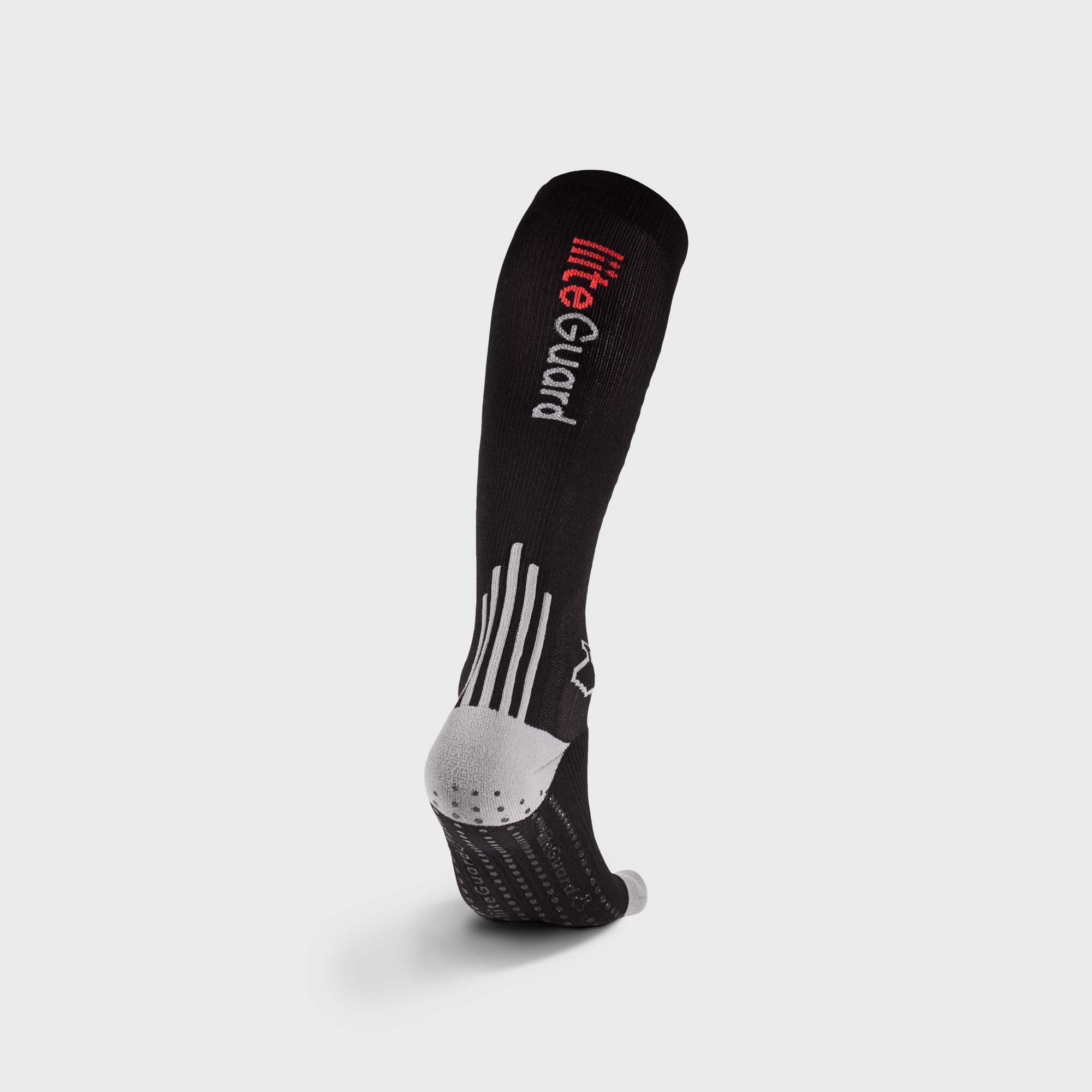 liiteGuard SHIN-TECH GRIP RUNNING SOCK Lange strømper Black