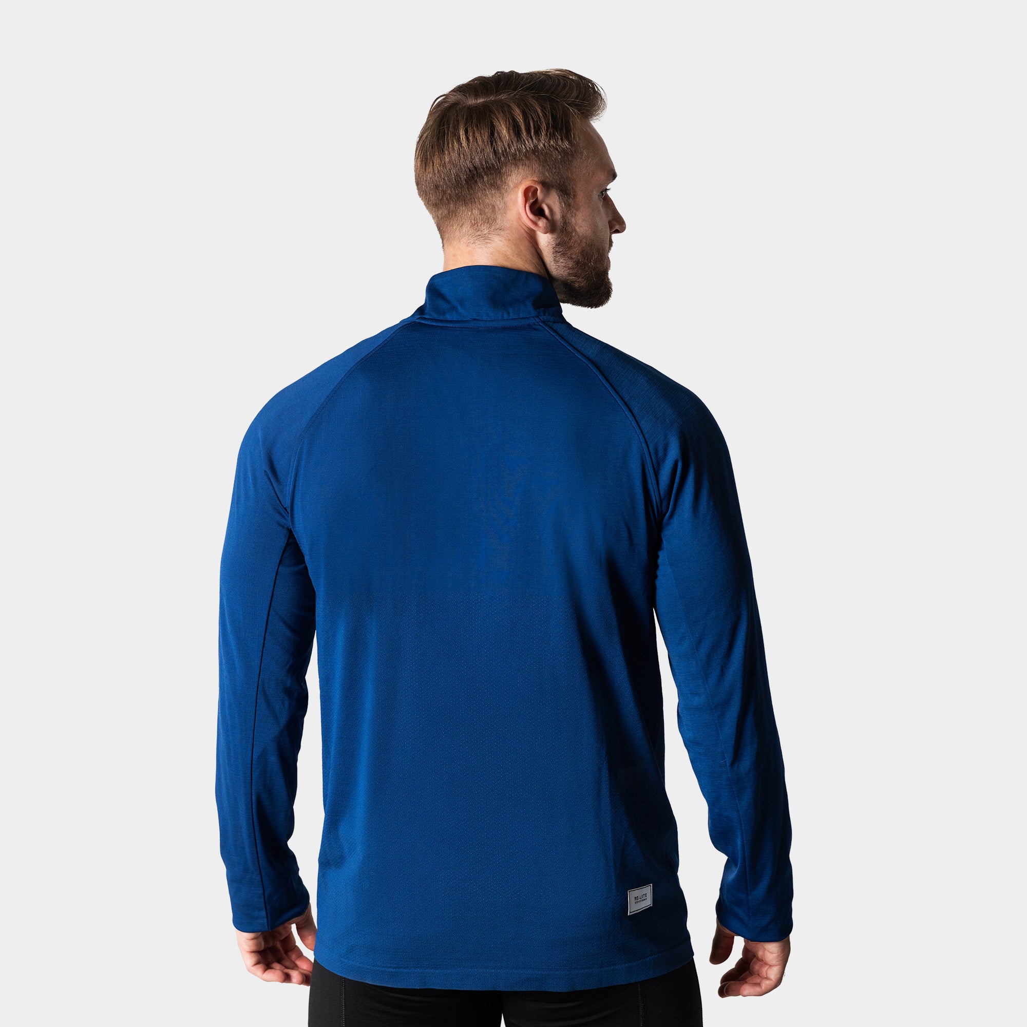 Liiteguard RE-LIITE 1/4 ZIP TRØJE (Herre) Zippers BLÅ