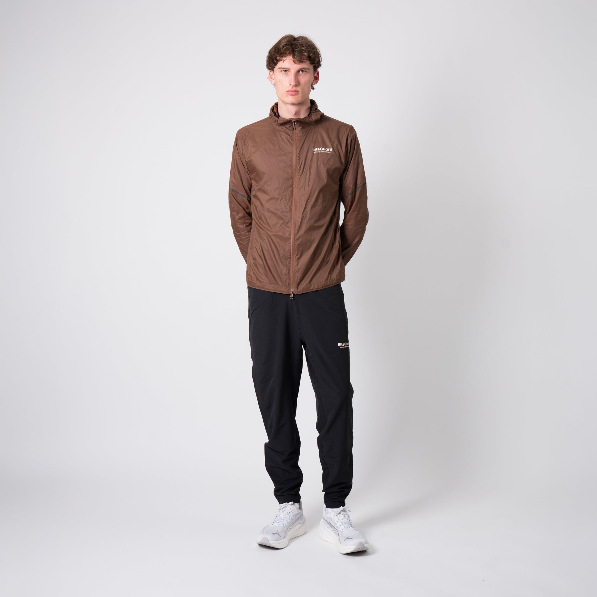 liiteGuard AERO-TECH WINDBREAKER (MEN) Top Cocoa Brown