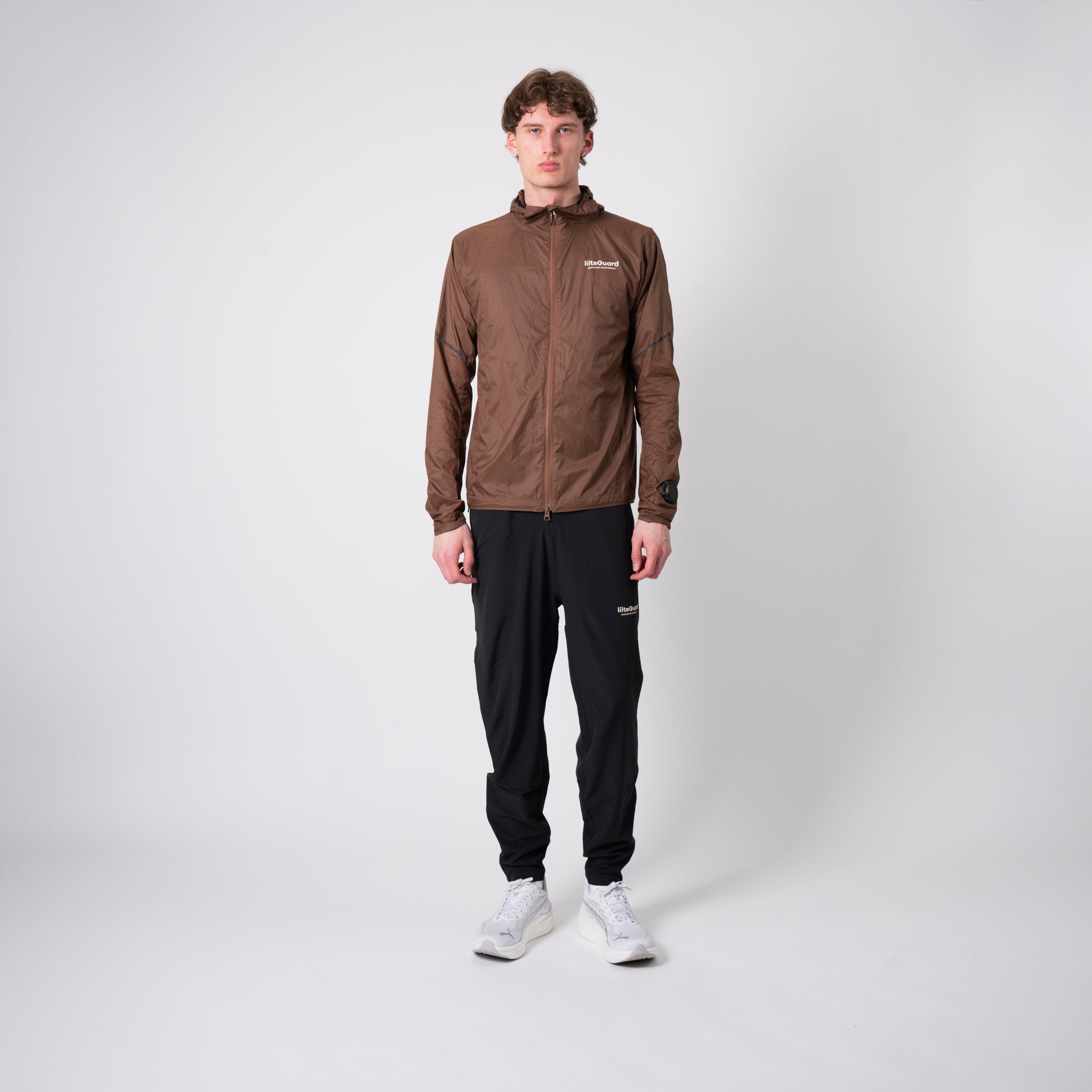 liiteGuard AERO-TECH WINDBREAKER (MEN) Top Cocoa Brown