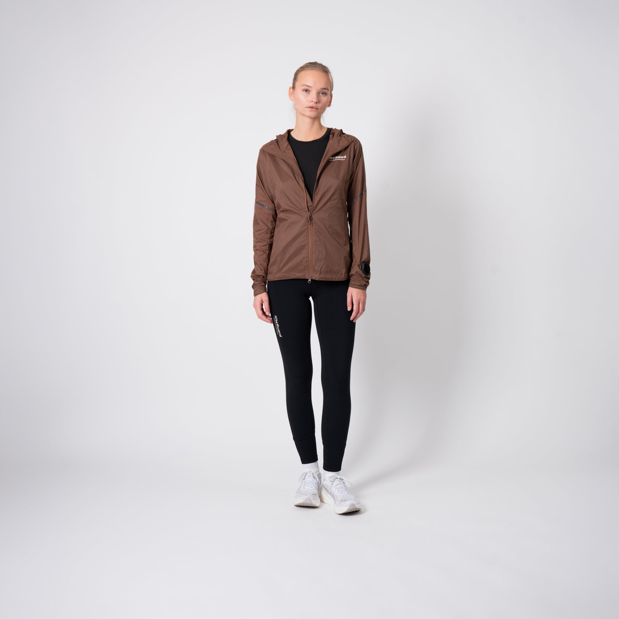 liiteGuard AERO-TECH WINDBREAKER (WOMEN) Top Cocoa Brown
