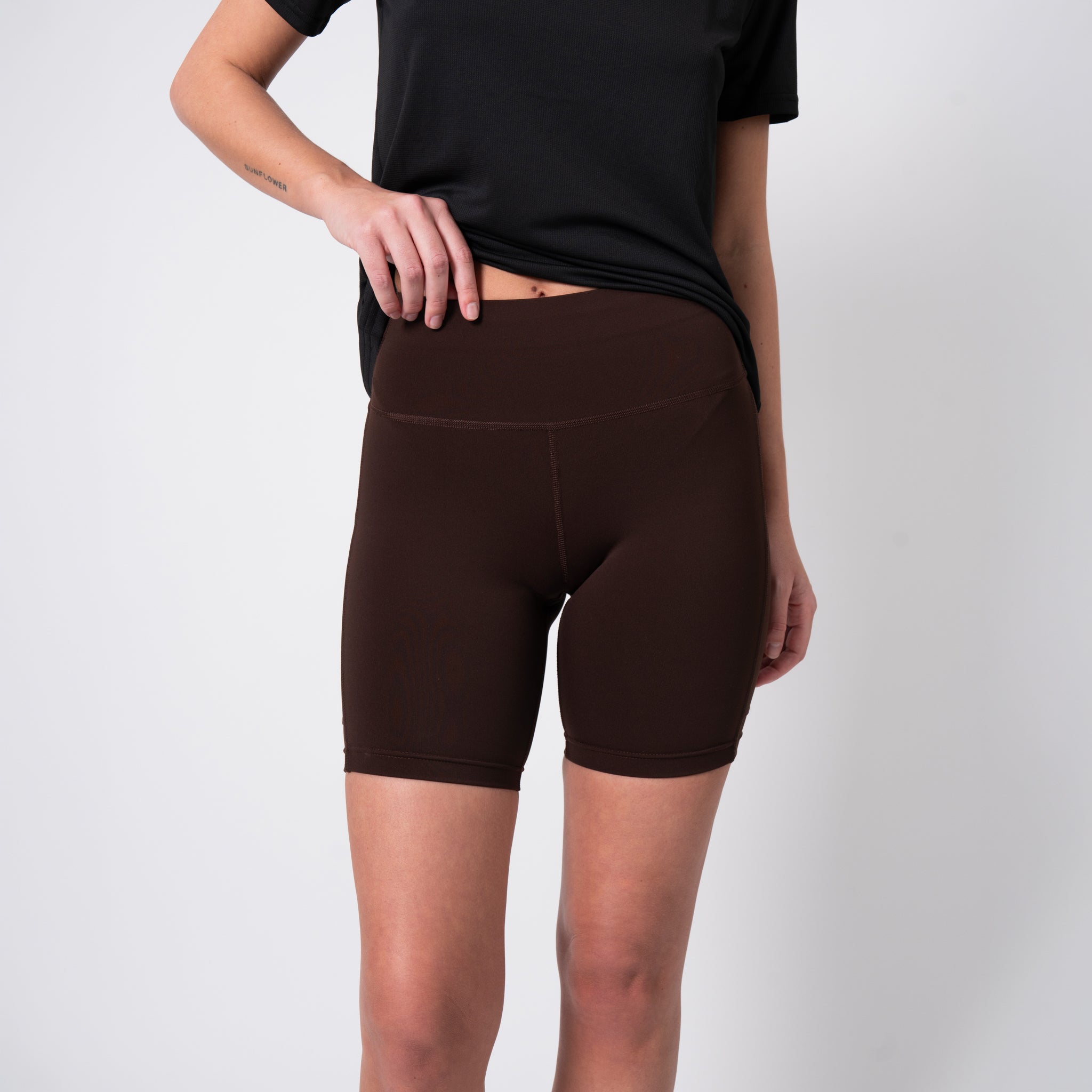liiteGuard GLU-TECH TRAINING SHORT TIGHTS (WOMEN) Shorts Coffee Bean