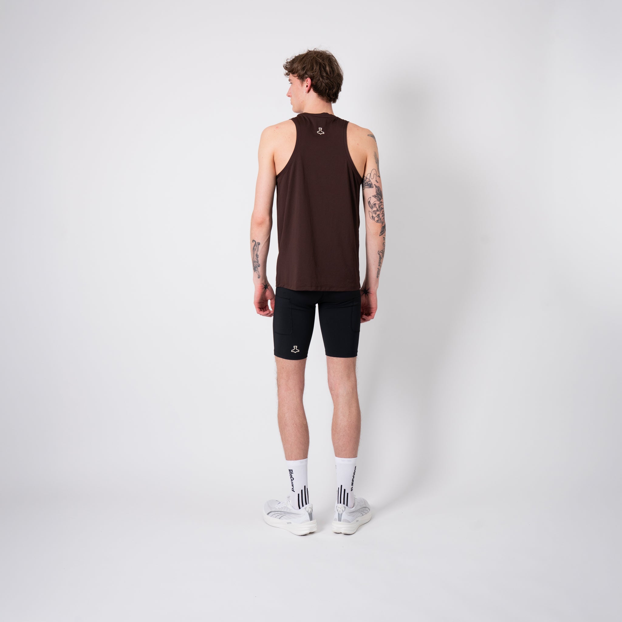 liiteGuard GROUND-TECH SINGLET (MEN) Singlet Coffee Bean