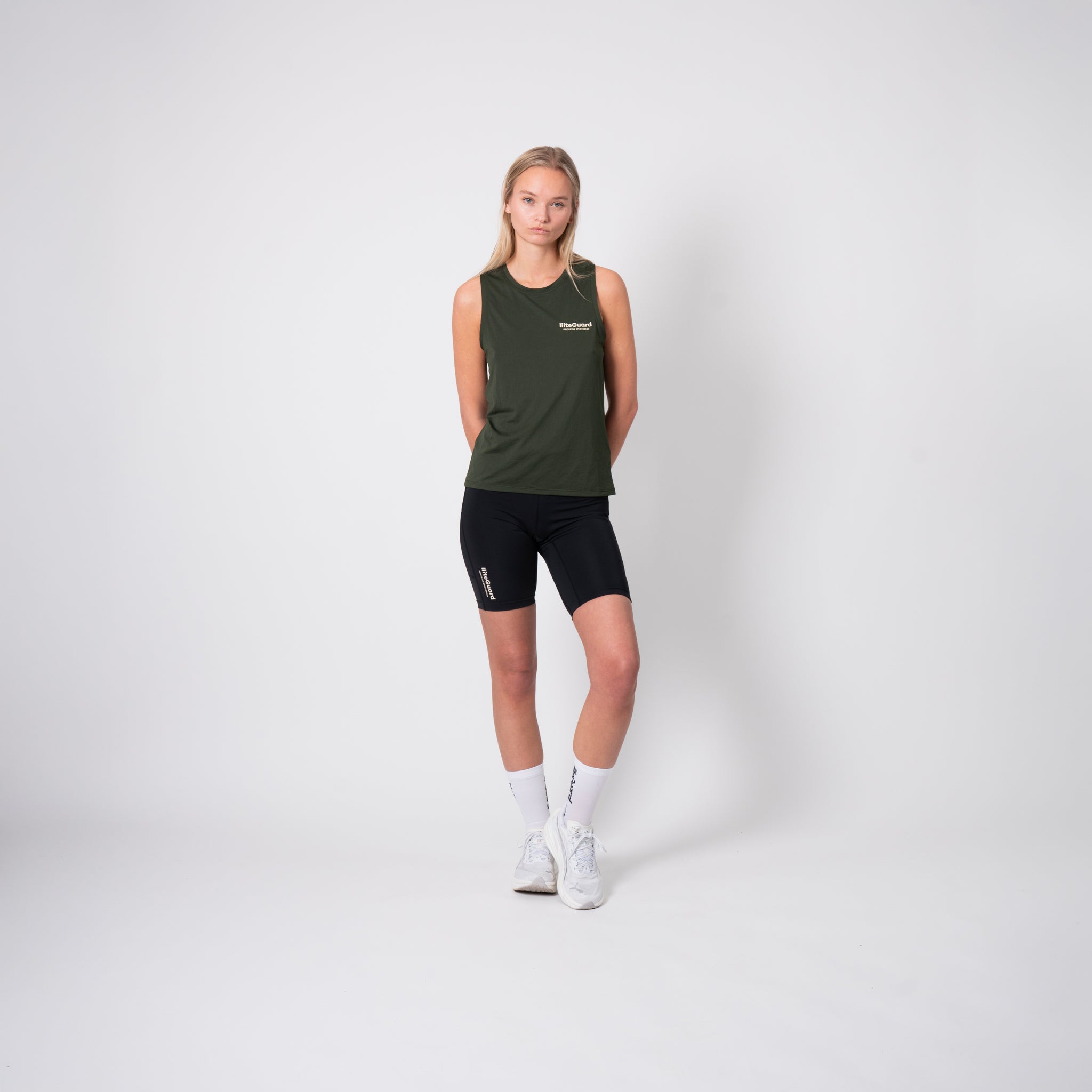 liiteGuard GROUND-TECH SINGLET (WOMEN) Singlet Army green