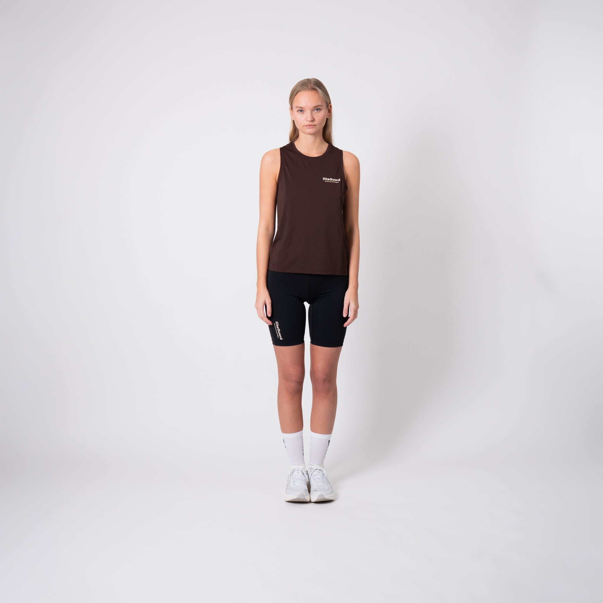 liiteGuard GROUND-TECH SINGLET (WOMEN) Singlet Coffee Bean