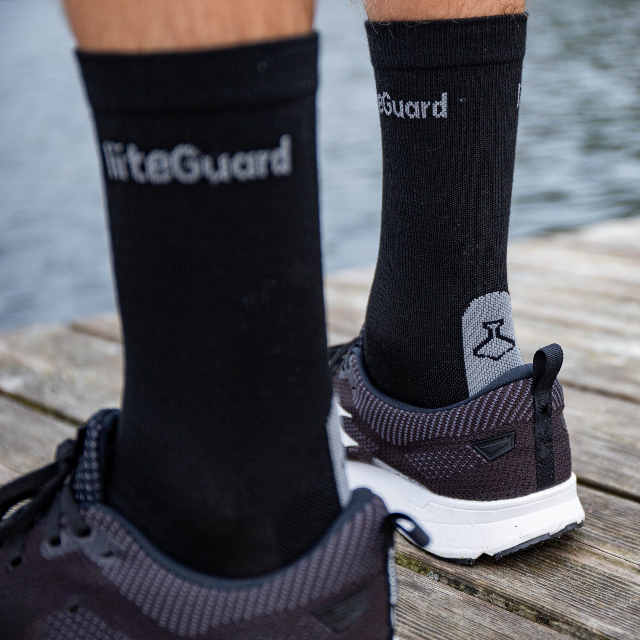 liiteGuard MERINO PRO-TECH SOCK Mellemlange strømper Black