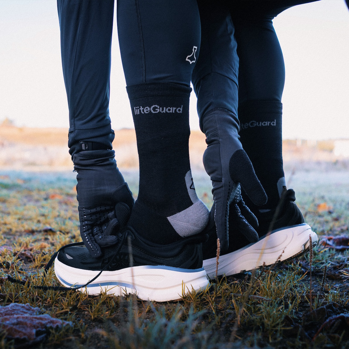 liiteGuard MERINO PRO-TECH SOCK Mellemlange strømper Black