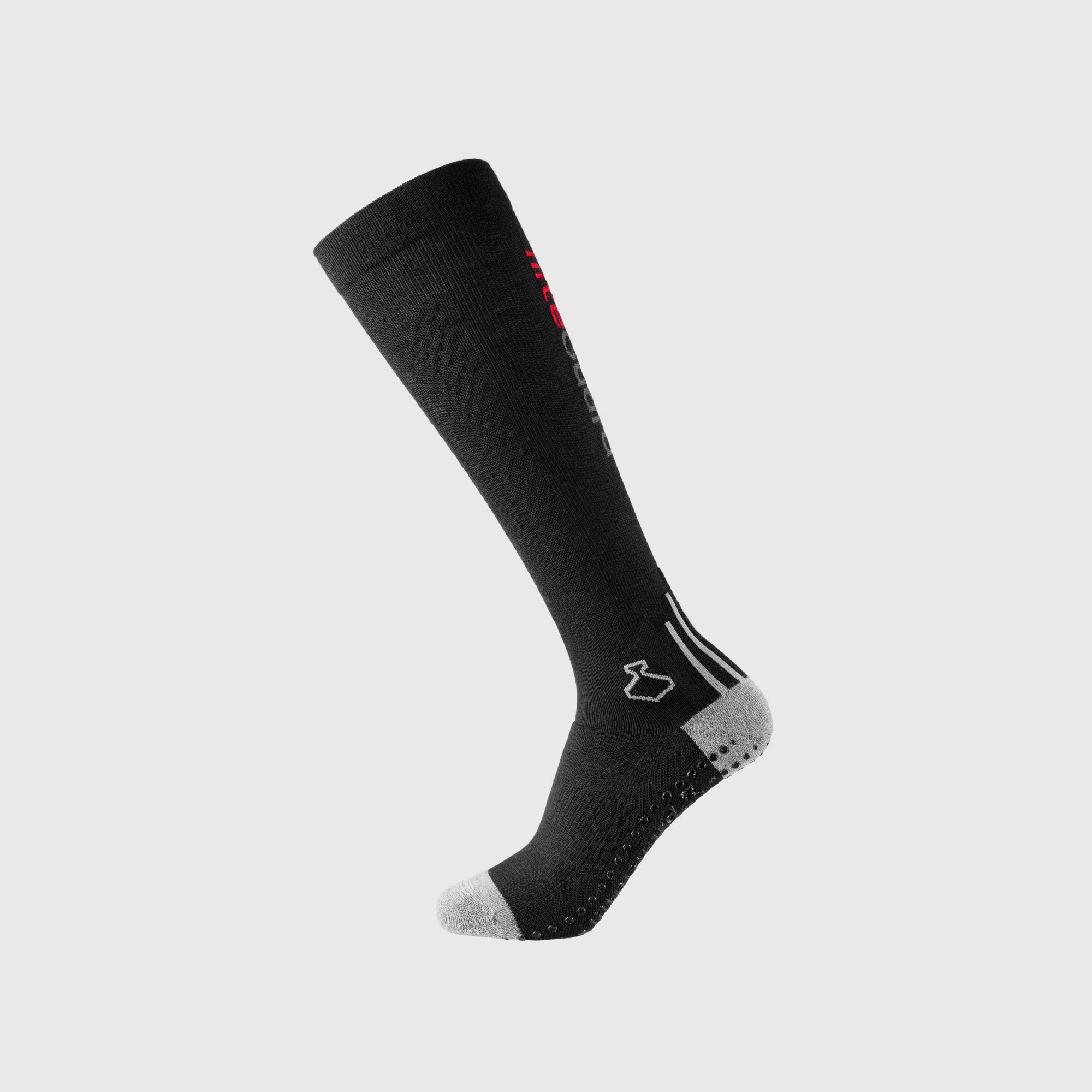 liiteGuard MERINO SHIN-TECH GRIP RUNNING SOCK Lange strømper Black