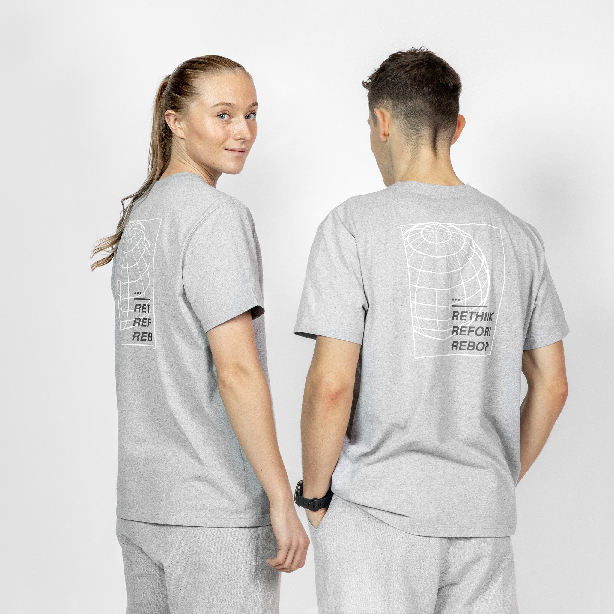 liiteGuard NR BOXY T-SHIRT (UNISEX) T-shirt 2000 LIGHT GREY MELANGE