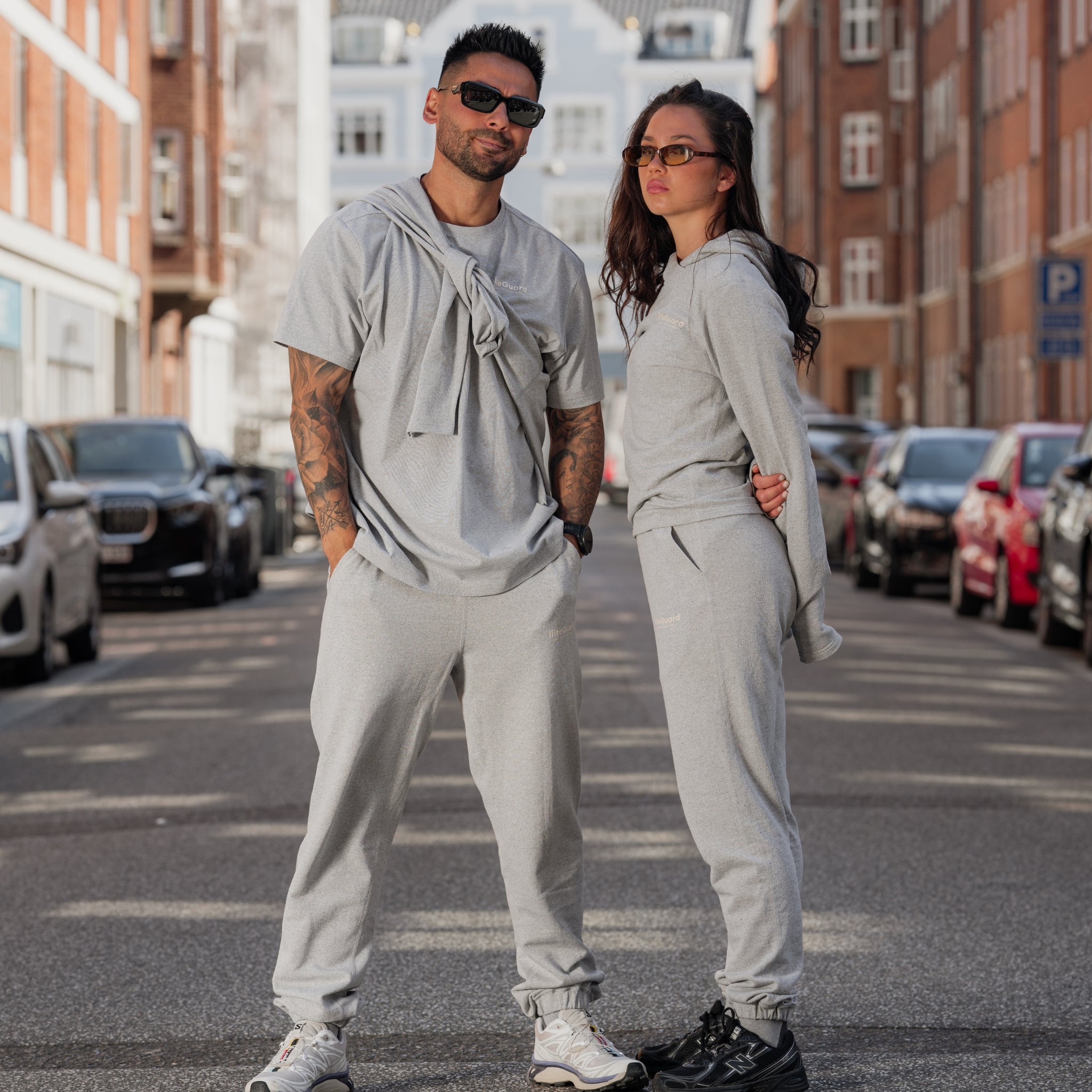 liiteGuard NR REGULAR SWEATPANTS (UNISEX) Trousers 2000 LIGHT GREY MELANGE
