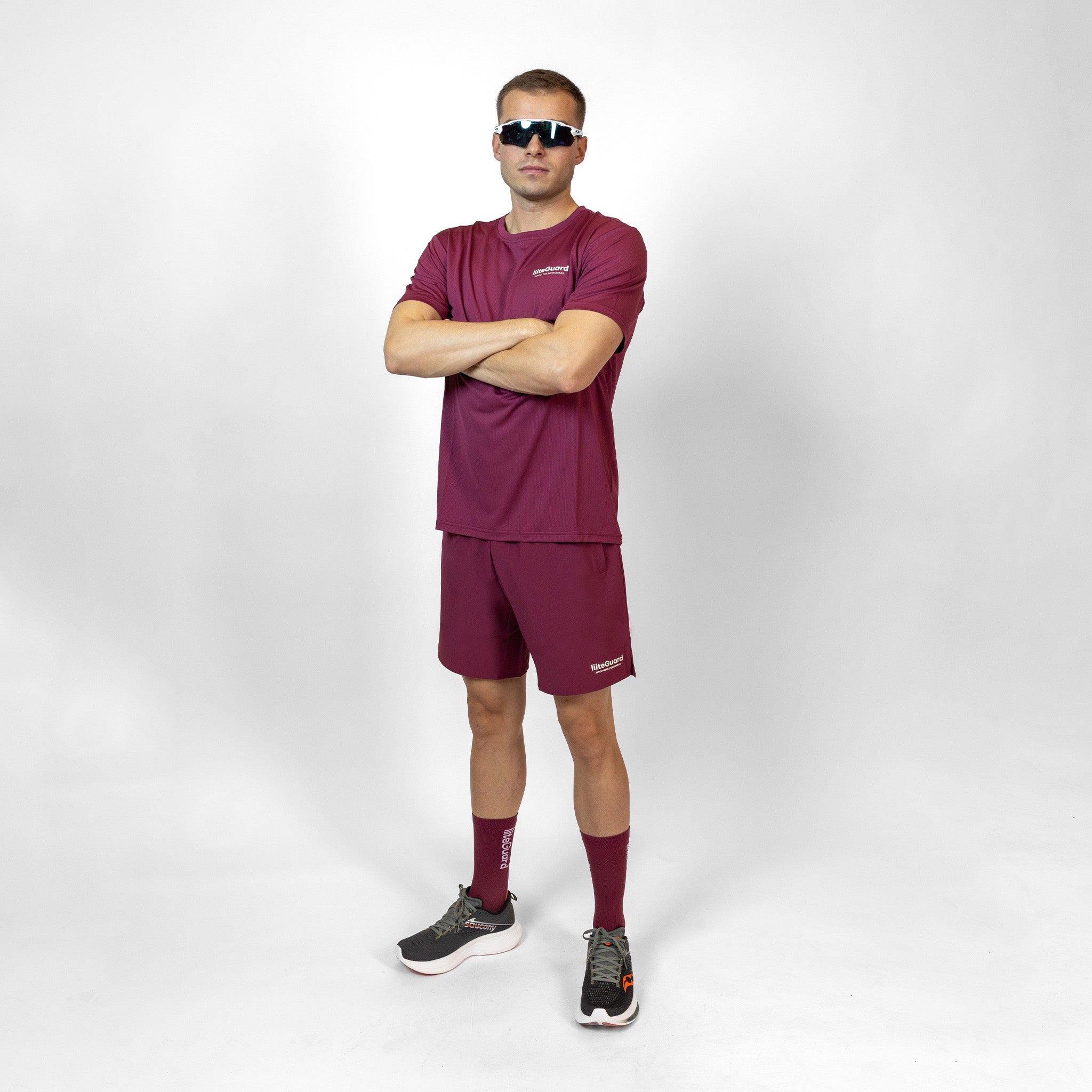 liiteGuard PRO-TECH LG SOCK Mellemlange strømper Bordeaux