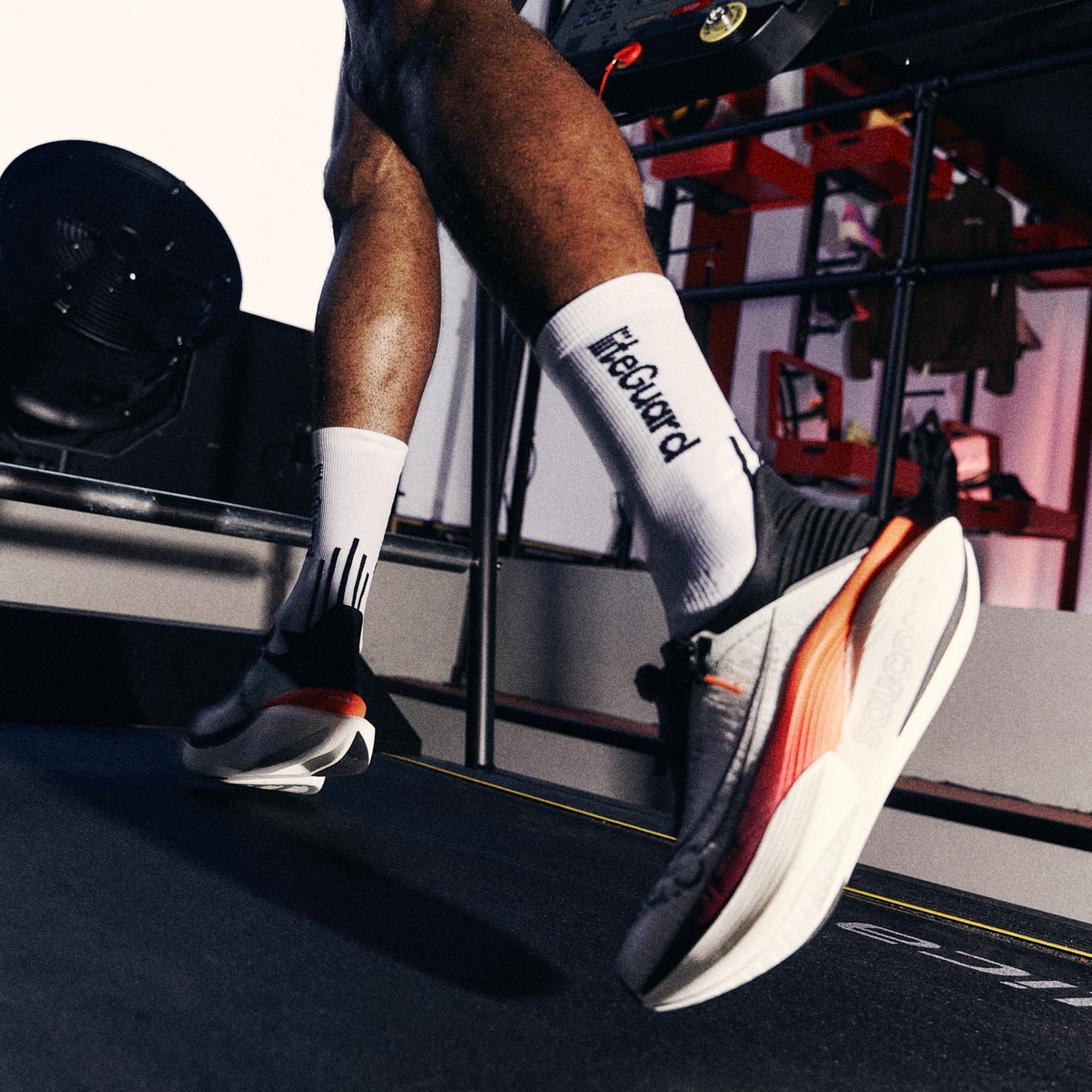 liiteGuard PRO-TECH LG SOCK Mellemlange strømper White