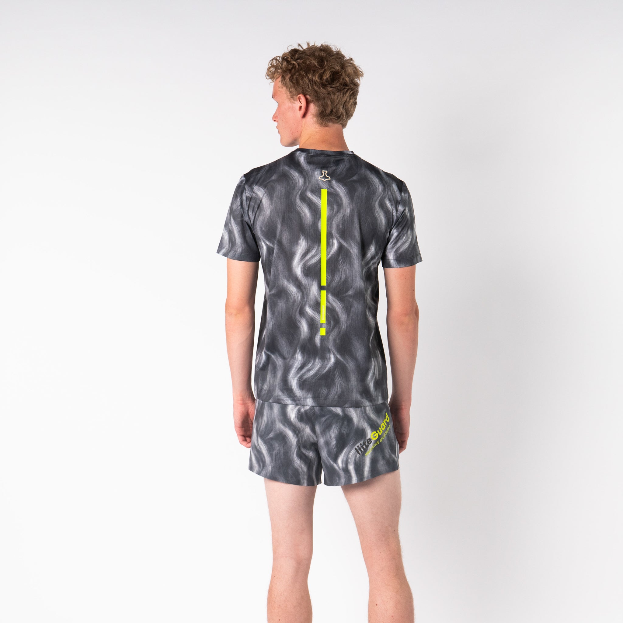 liiteGuard RACE GROUND-TECH T-SHIRT (MEN) T-shirts Grey AOP