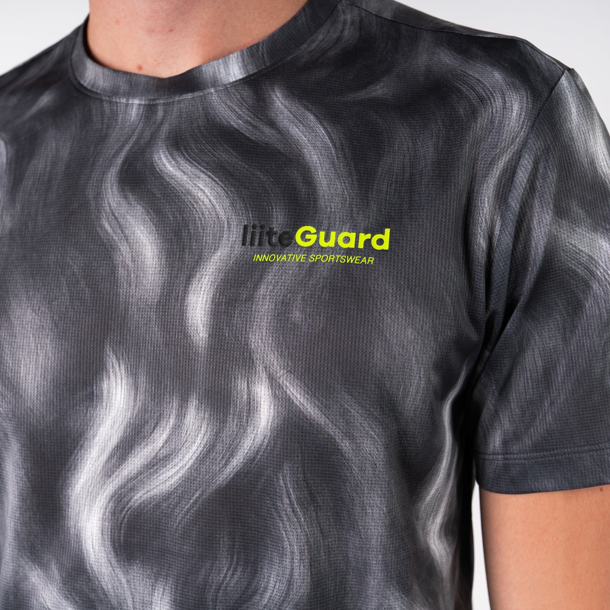 liiteGuard RACE GROUND-TECH T-SHIRT (MEN) T-shirts Grey AOP