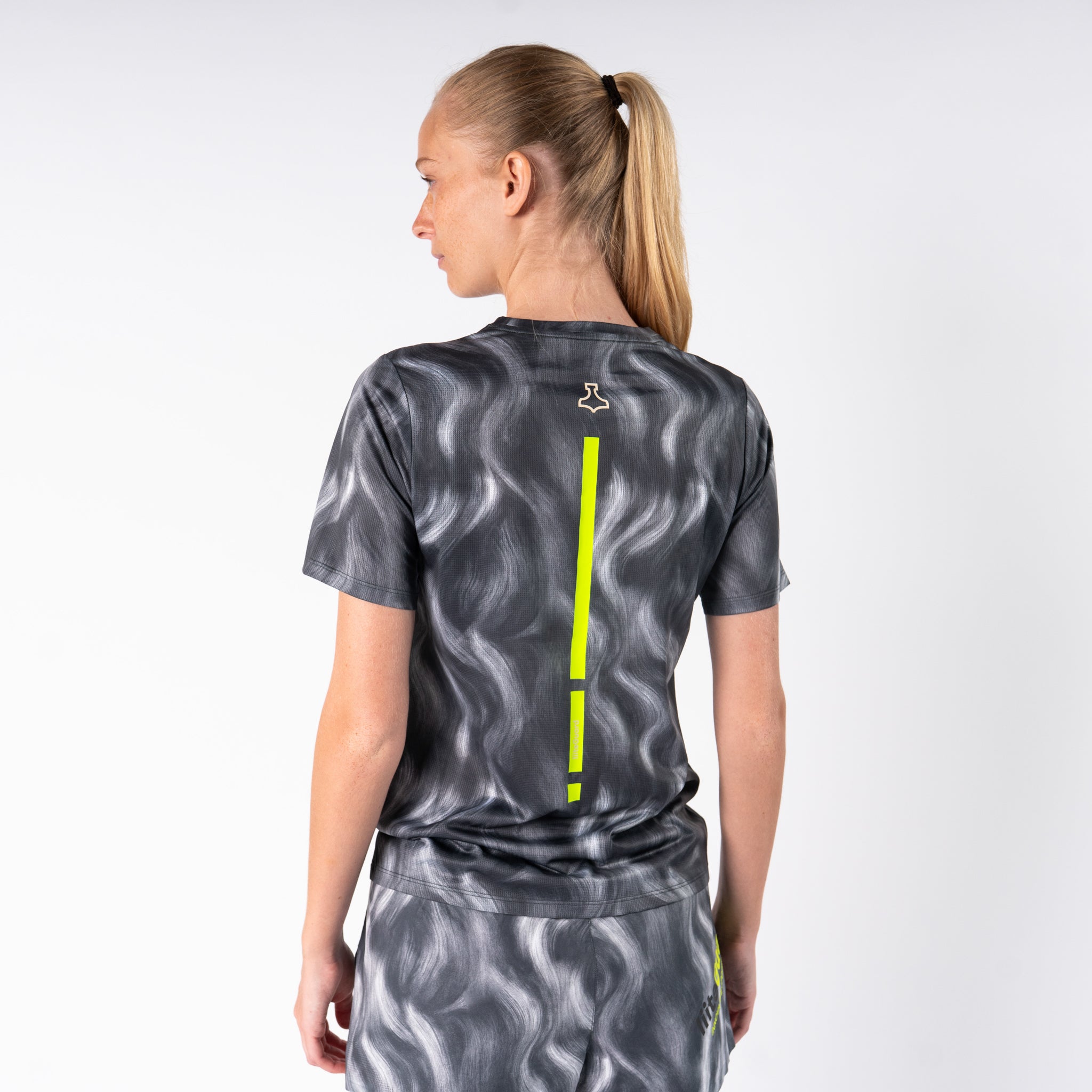 liiteGuard RACE GROUND-TECH T-SHIRT (WOMEN) T-shirts Grey AOP