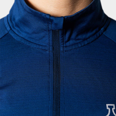 Liiteguard RE-LIITE 1/4 ZIP TRØJE (Dame) Zippers BLÅ