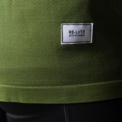 Liiteguard RE-LIITE 1/4 ZIP TRØJE (Herre) Zippers GRØN