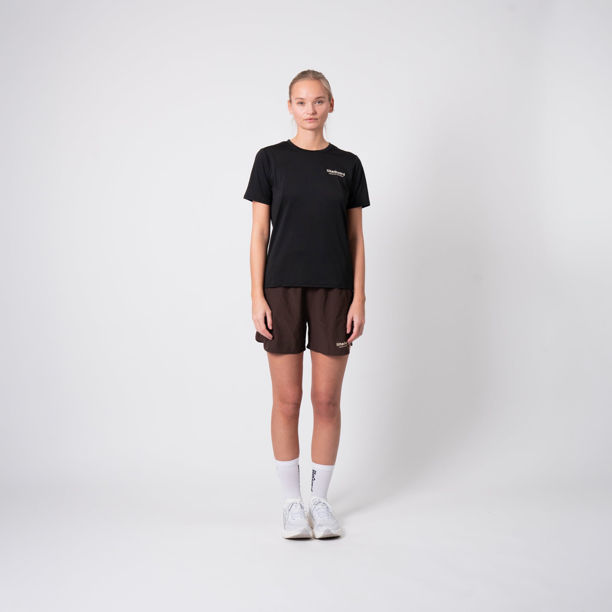 liiteGuard RE-LIITE HIGH WAIST SHORTS (WOMEN) Shorts Coffee Bean
