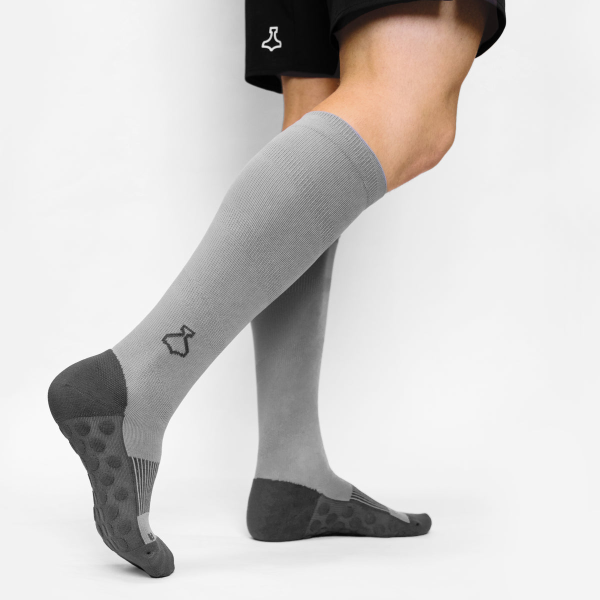 liiteGuard RECOVERY SOCKS Lange strømper Grey
