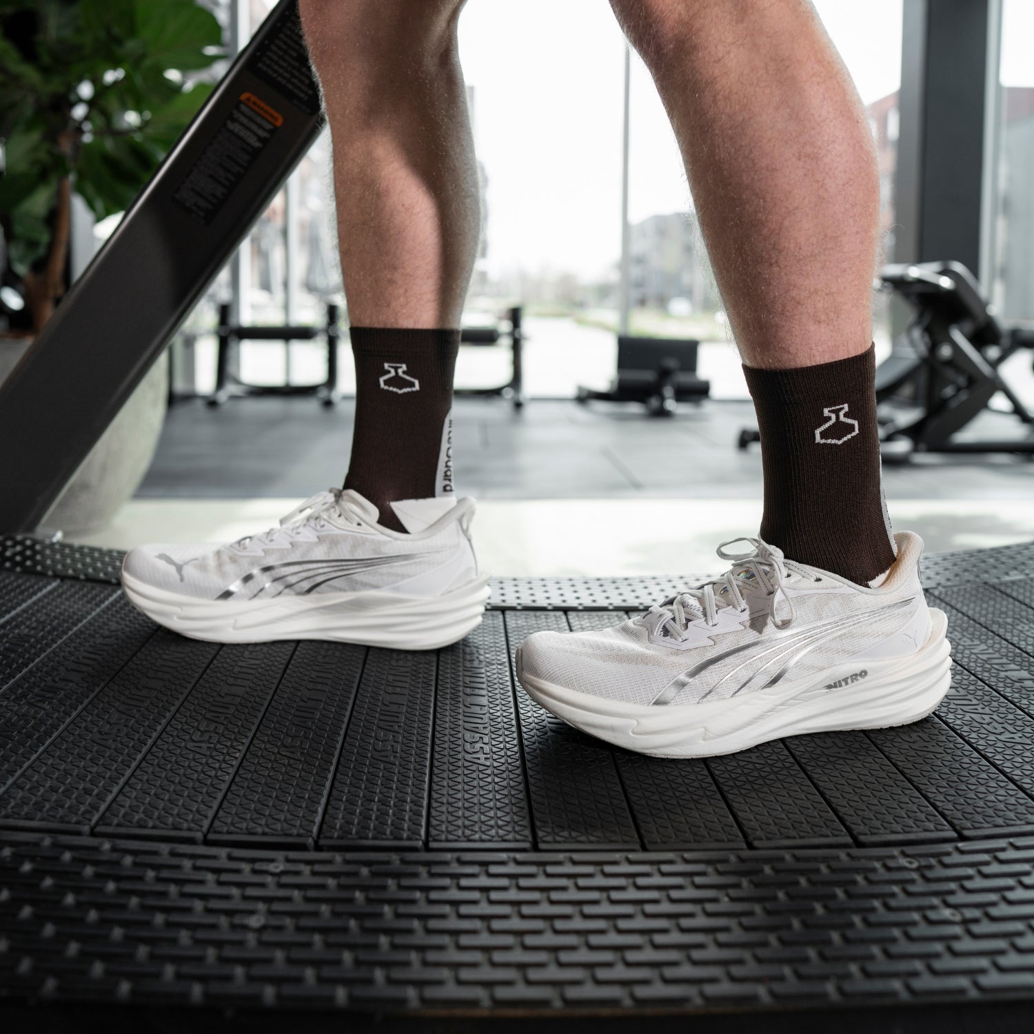 liiteGuard ULTRALIGHT SOCK Mellemlange strømper Coffee Bean