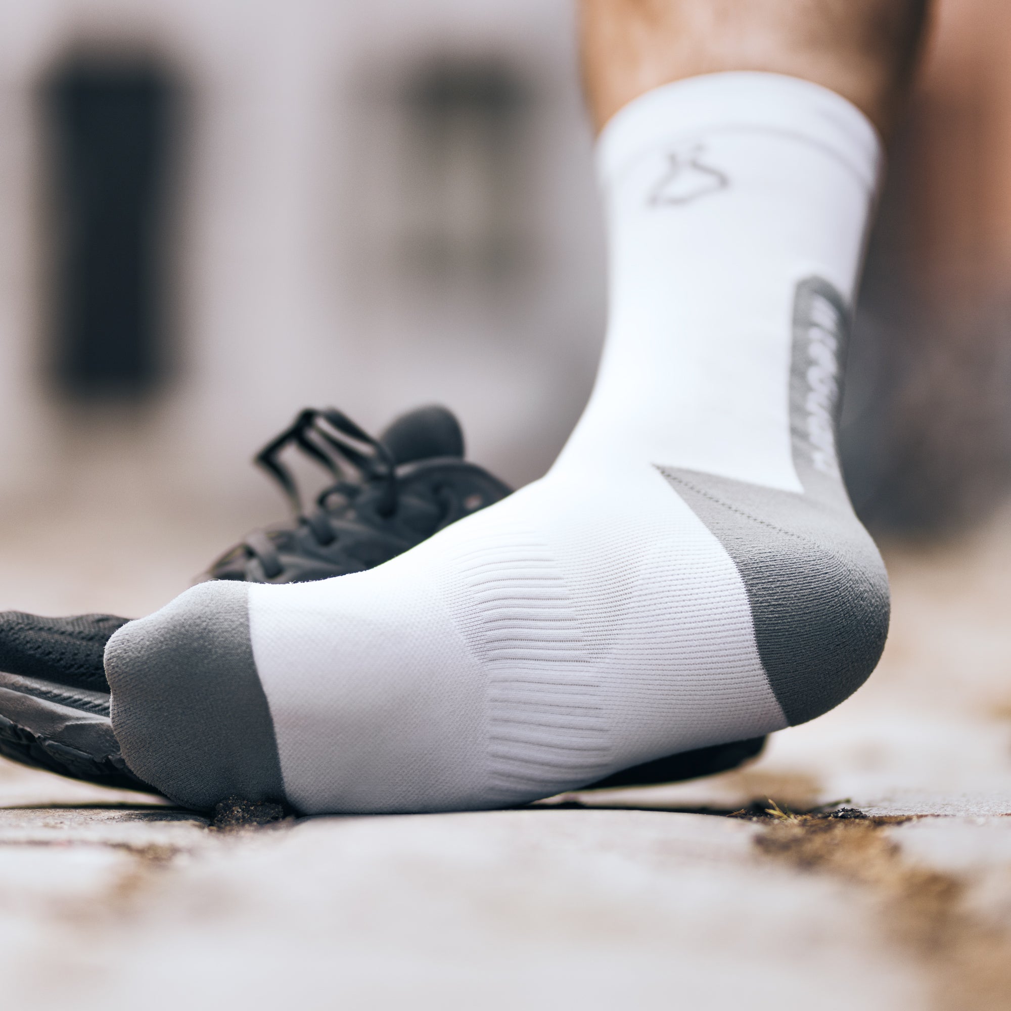 liiteGuard ULTRALIGHT SOCK Mellemlange strømper White