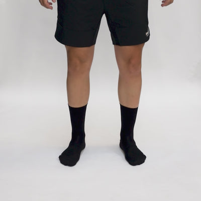 liiteGuard HYPERLIGHT CREW SOCK 2-PACK Mellemlange strømper Black
