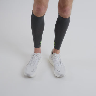 liiteGuard SHIN-TECH VISION COMPRESSION CALF SLEEVES Leg sleeve Ebony